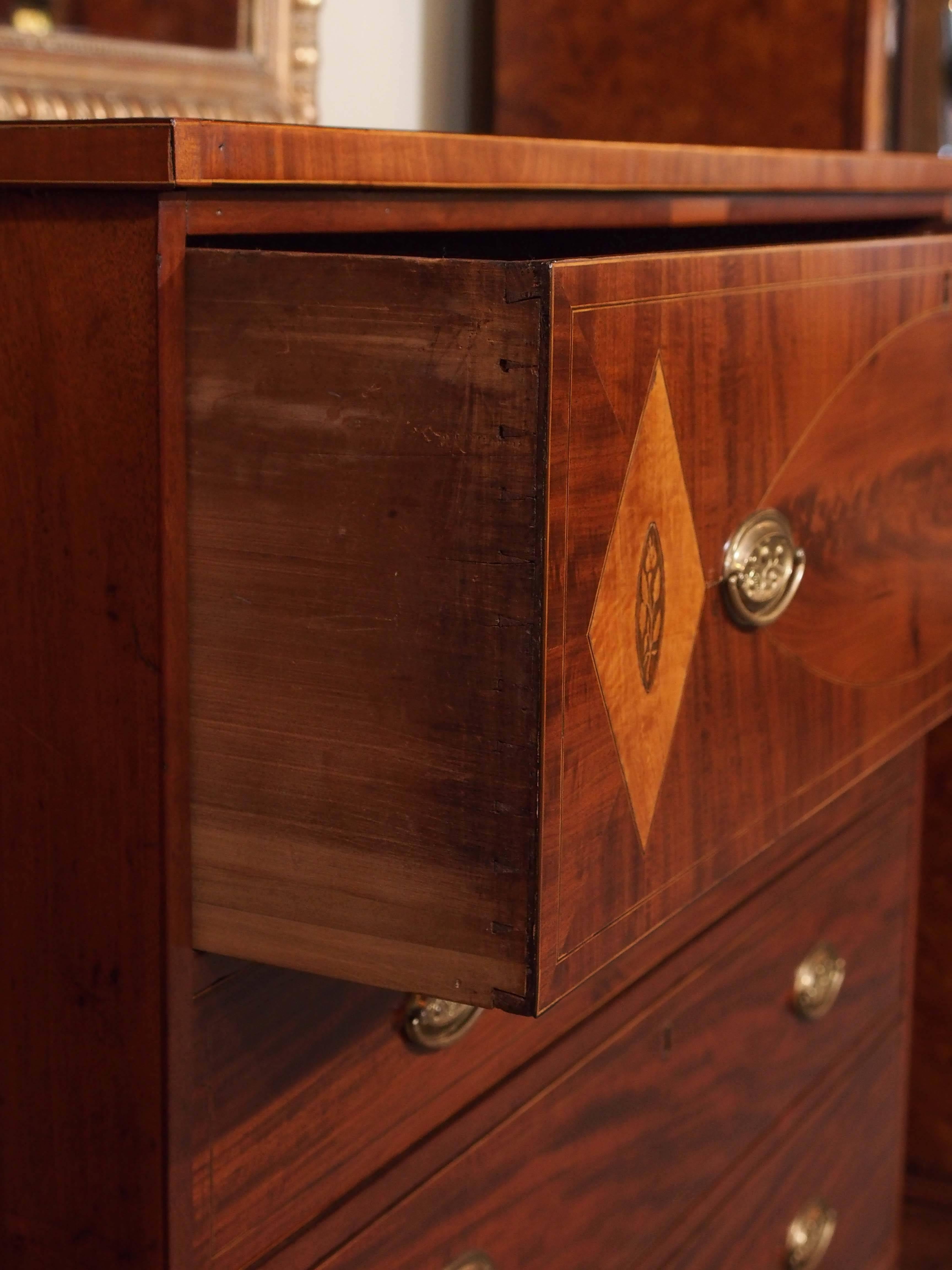 Late 19th Century Antique American Chest of Drawers