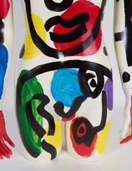 Peter Keil, Modern Painted Mannequin, Oil on Fiberglass, Signed and Dated