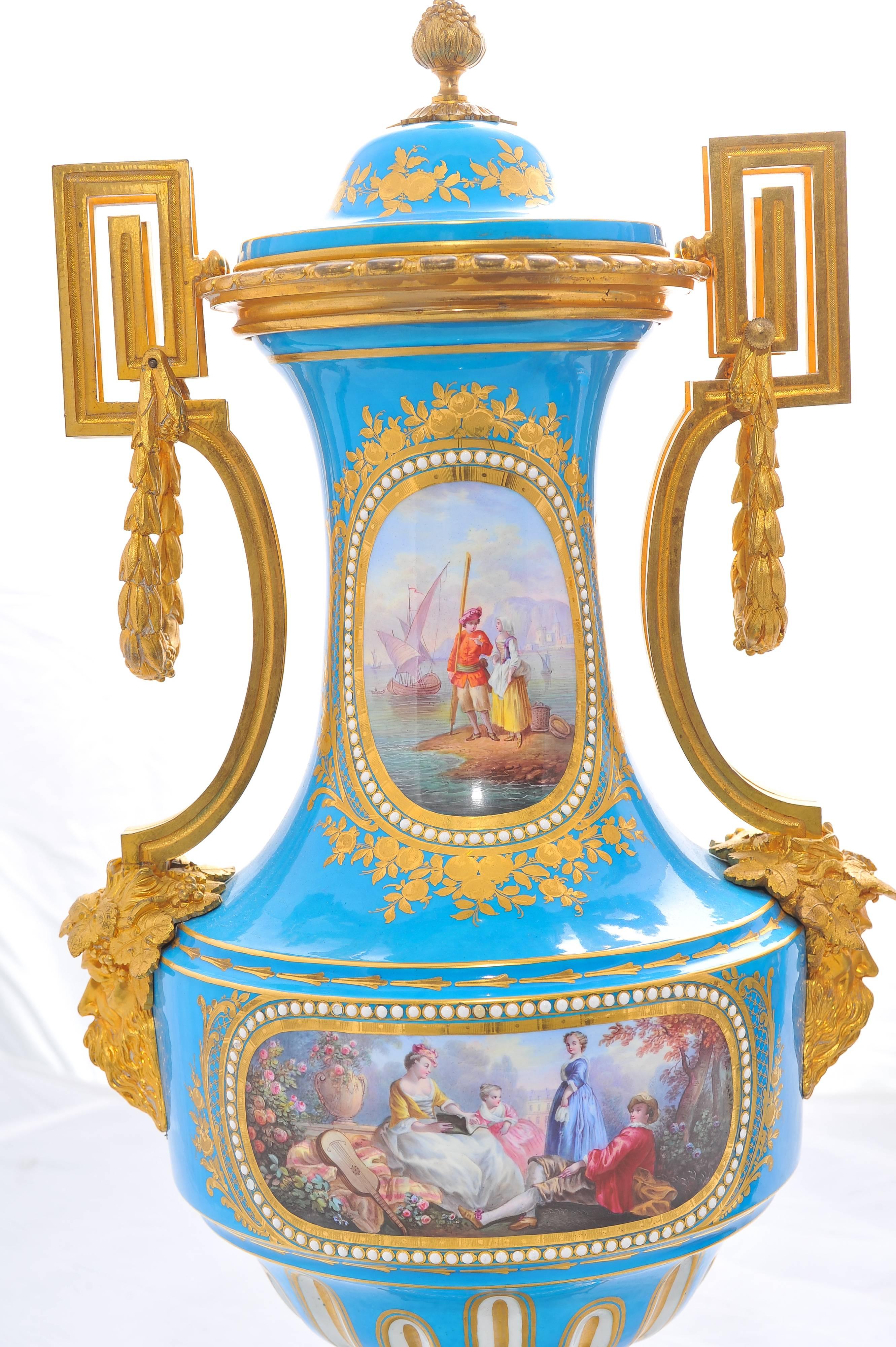 sevres vases