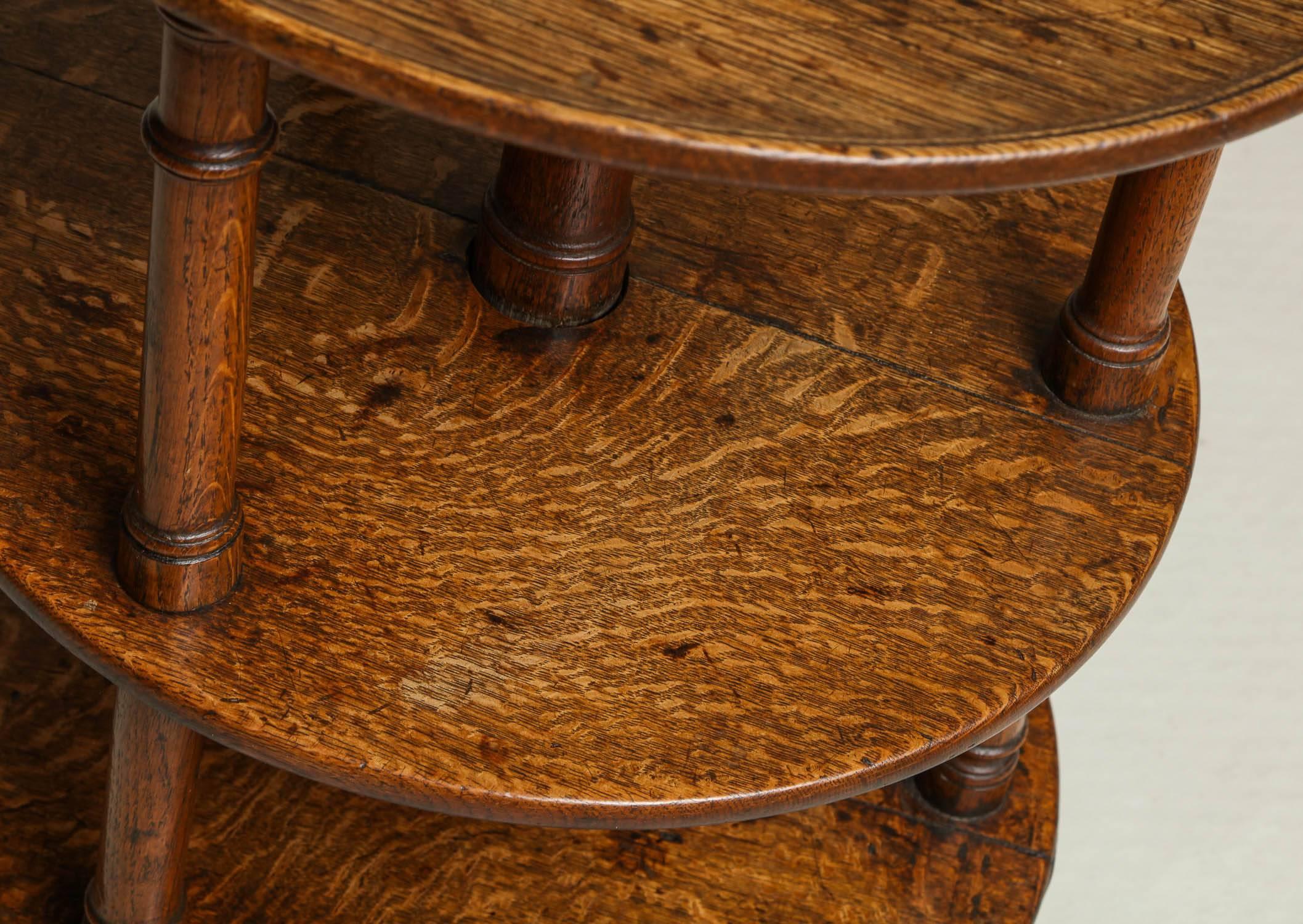 19th Century Tiered End Table