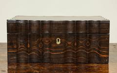 Indian Ebony Scalloped Sided Box