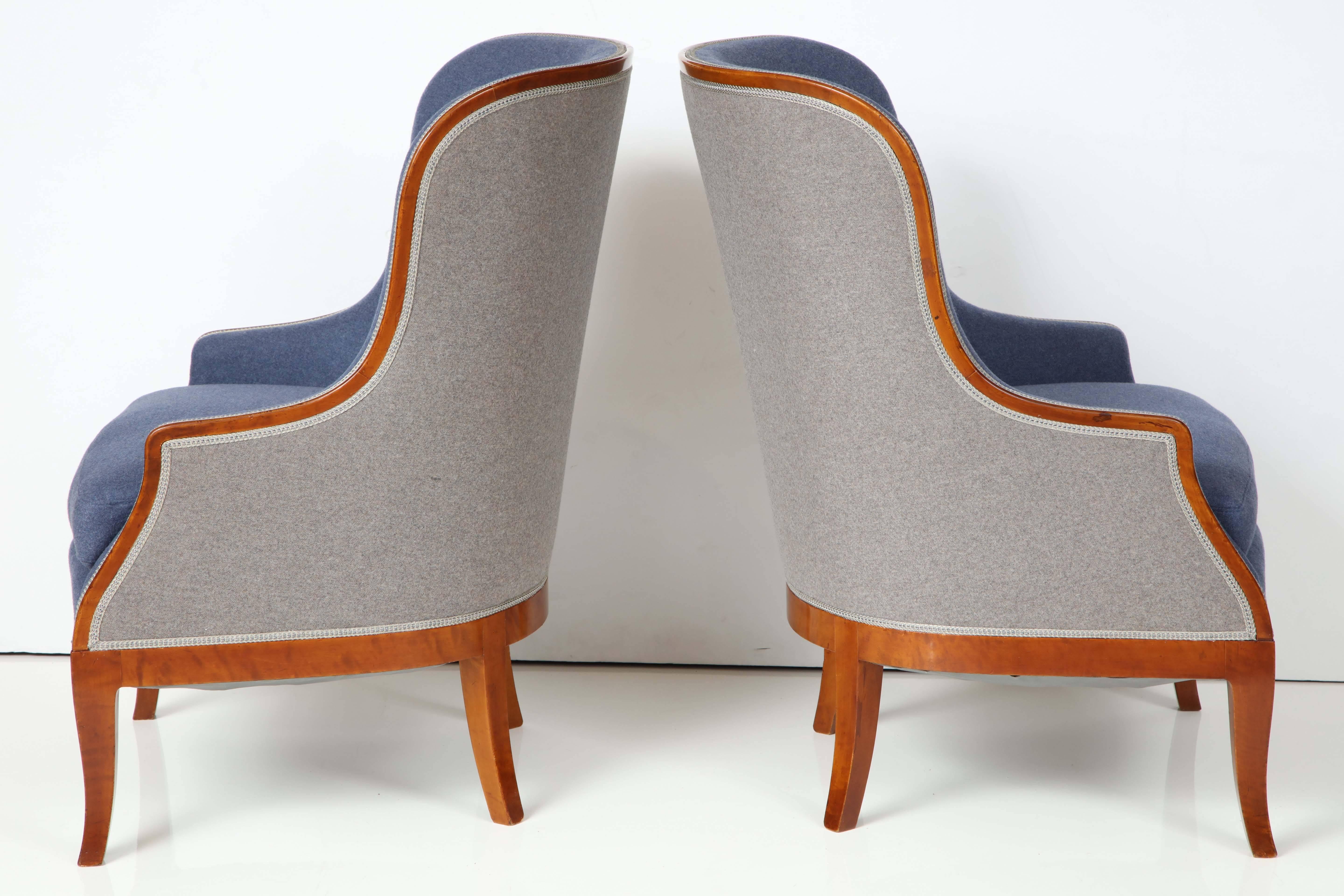 Pair of Nordiska Kompaniet Armchairs, circa 1919 In Excellent Condition In New York, NY