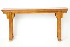 Chinese Lacquered Console, 19th Century