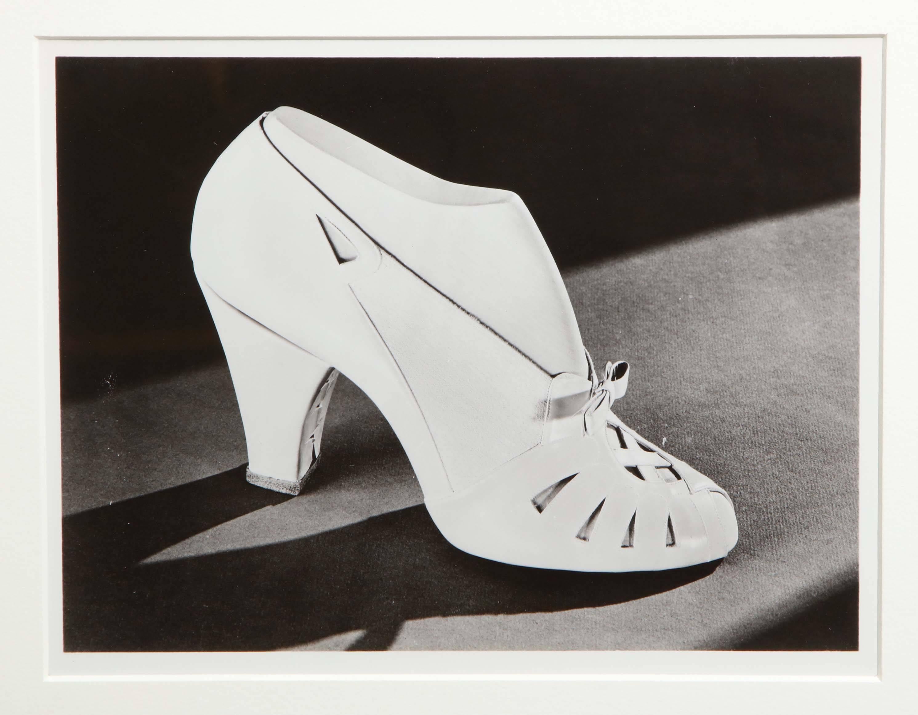 In 1947 John Stuart Cloud (Minneapolis 1914-2007) took a group of photographs as promotional tools for Thomas Taylor and Sons, Inc., a Hudson, Massachusetts manufacturer of elastic shoe goring, shoe and corset laces, braids and trimmings. The