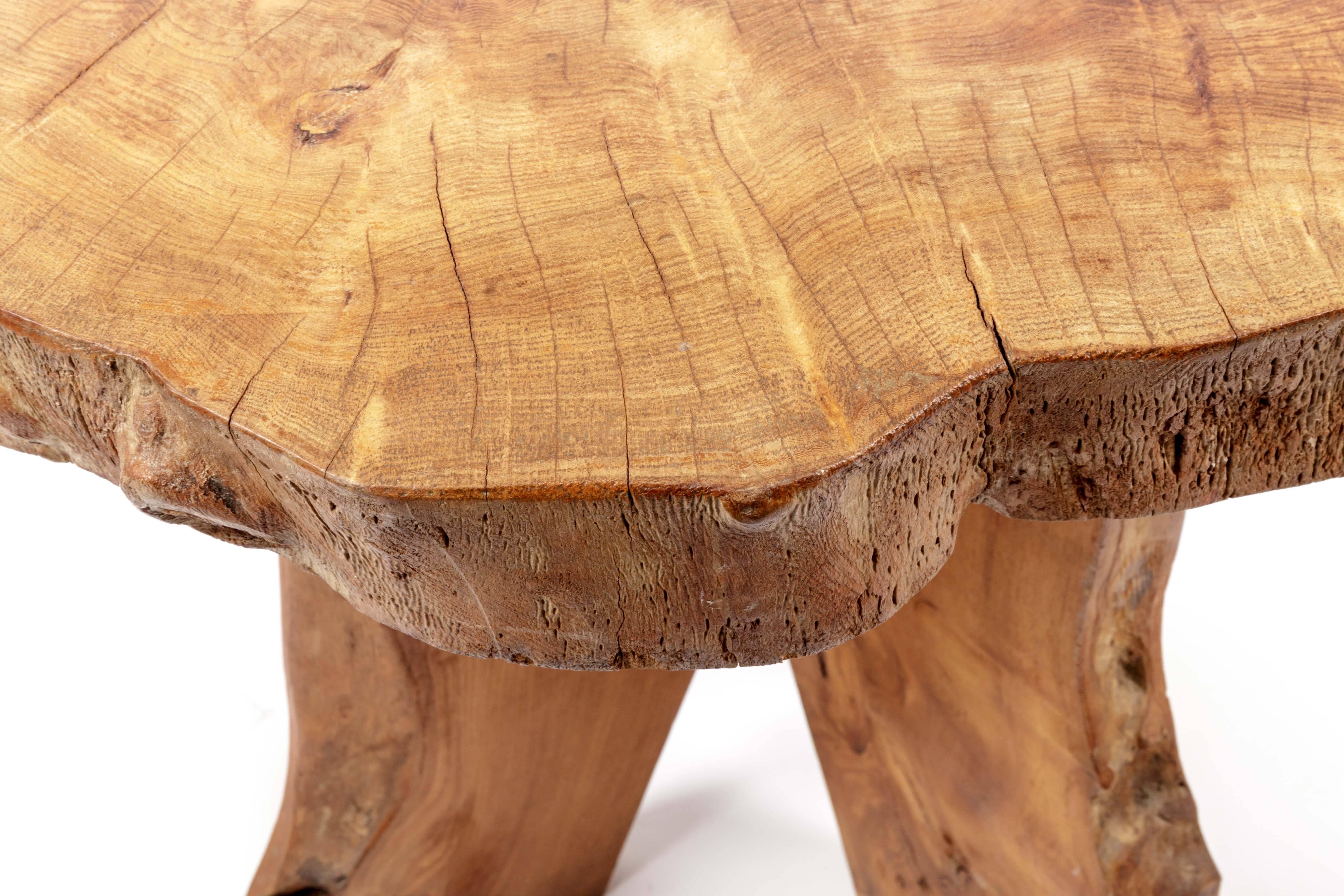 Wooden Live Edge Table 1