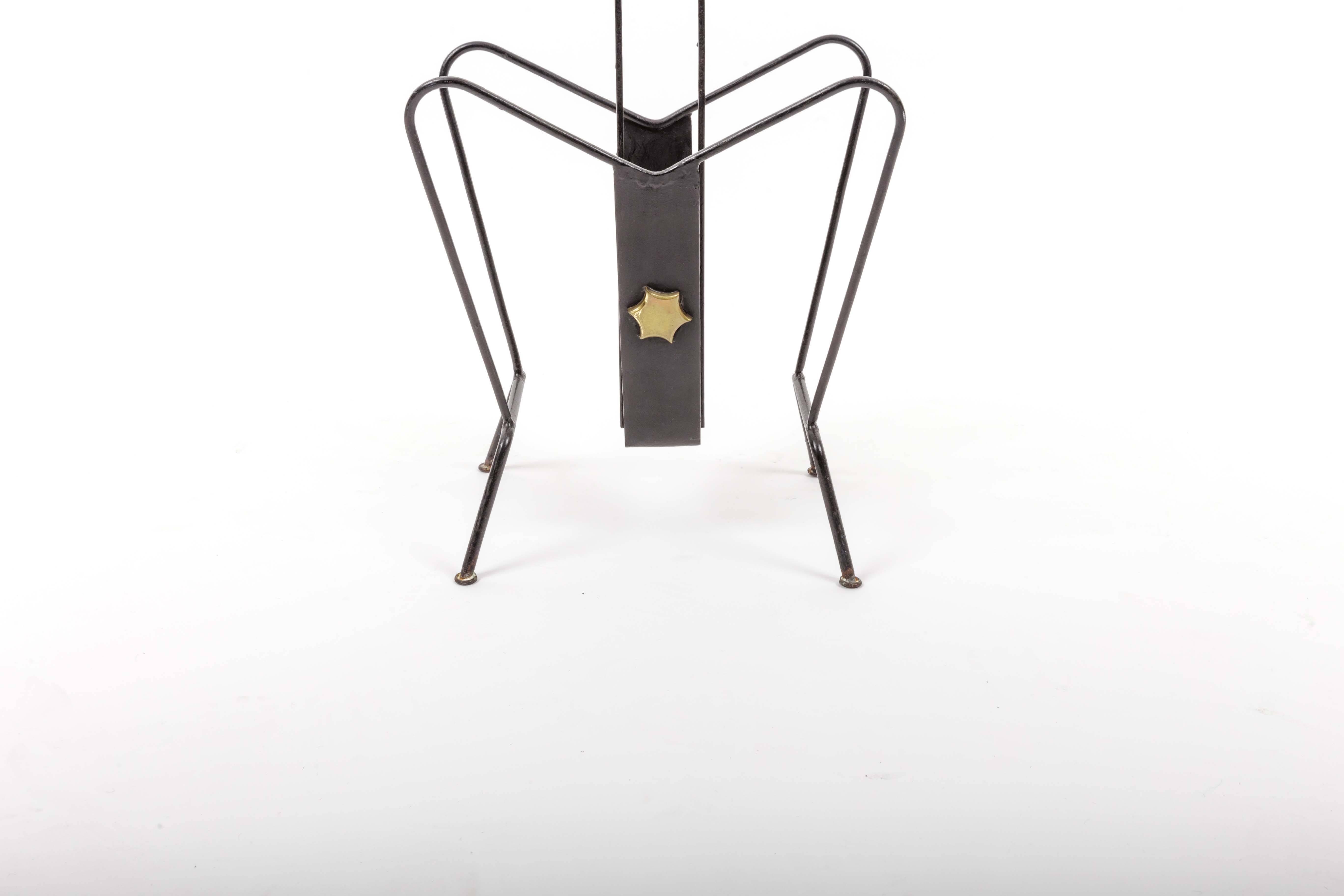 Magazine Stand by Jacques Adnet 4