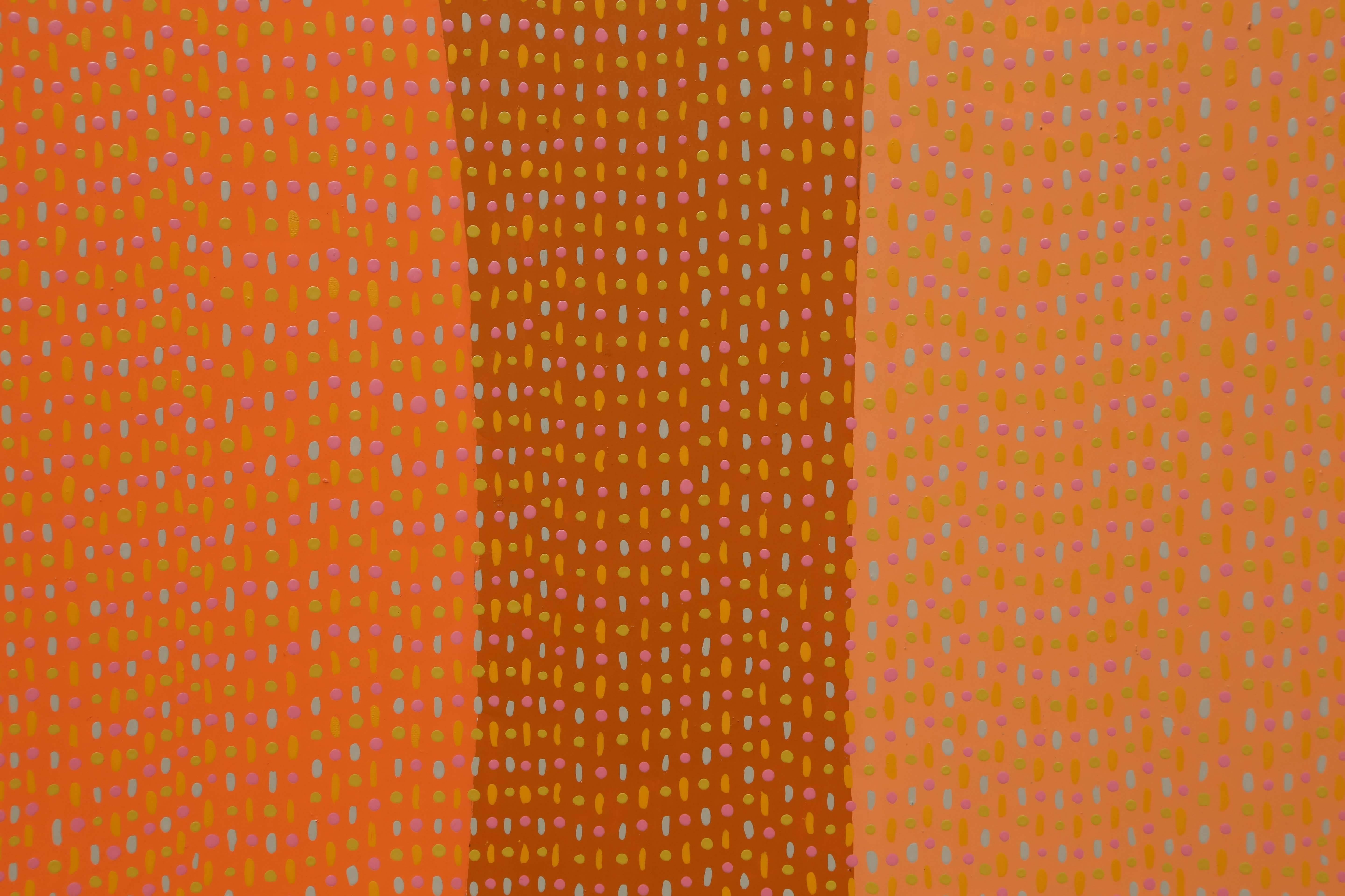 orange pointillism