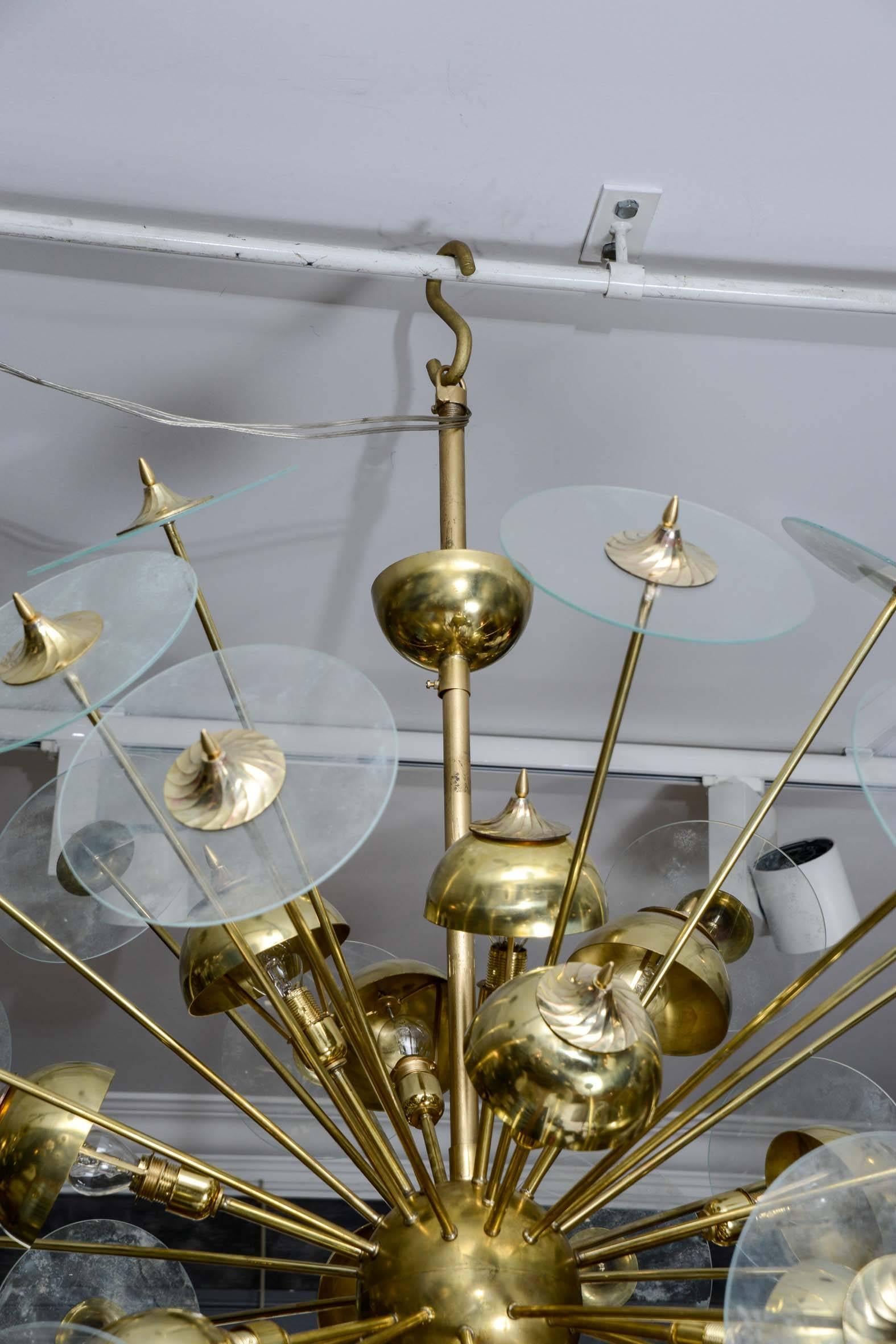 Modern Elegant Vintage Sputnik Chandelier