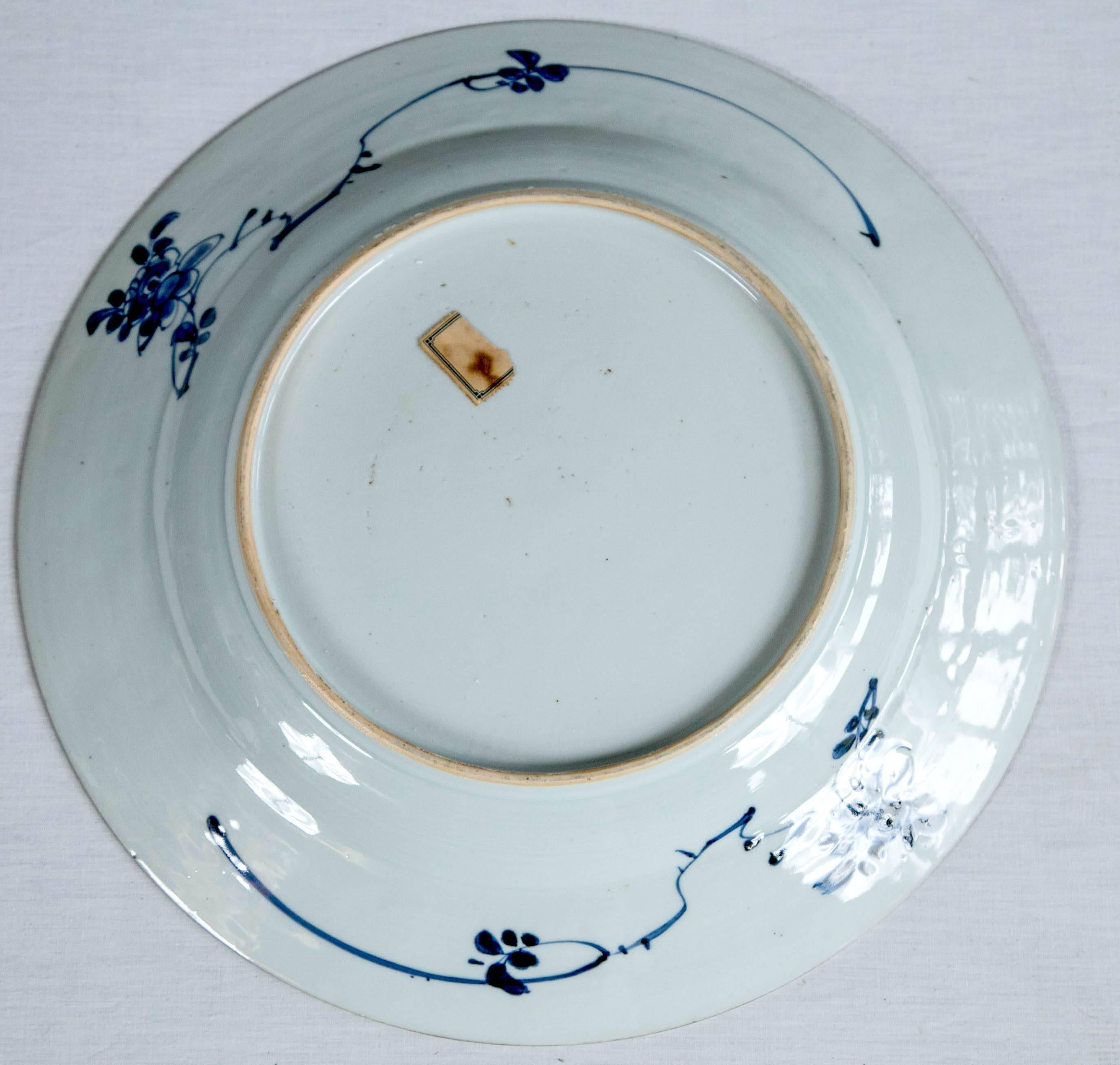 19th Century Delft Chinoiserie Platter 1
