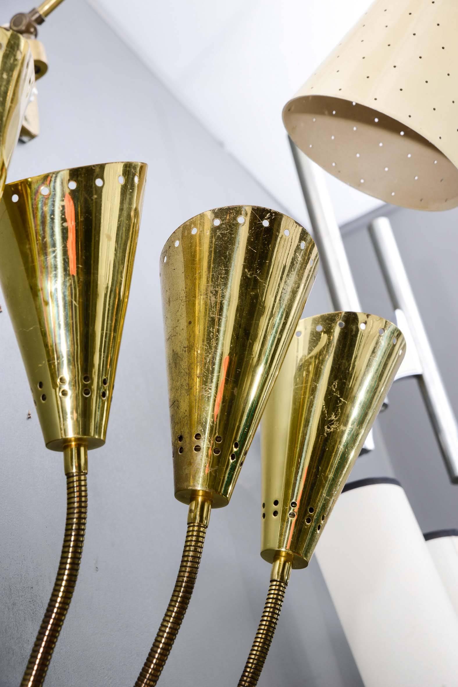 20th Century Set of Four Articulated Wall Sconces