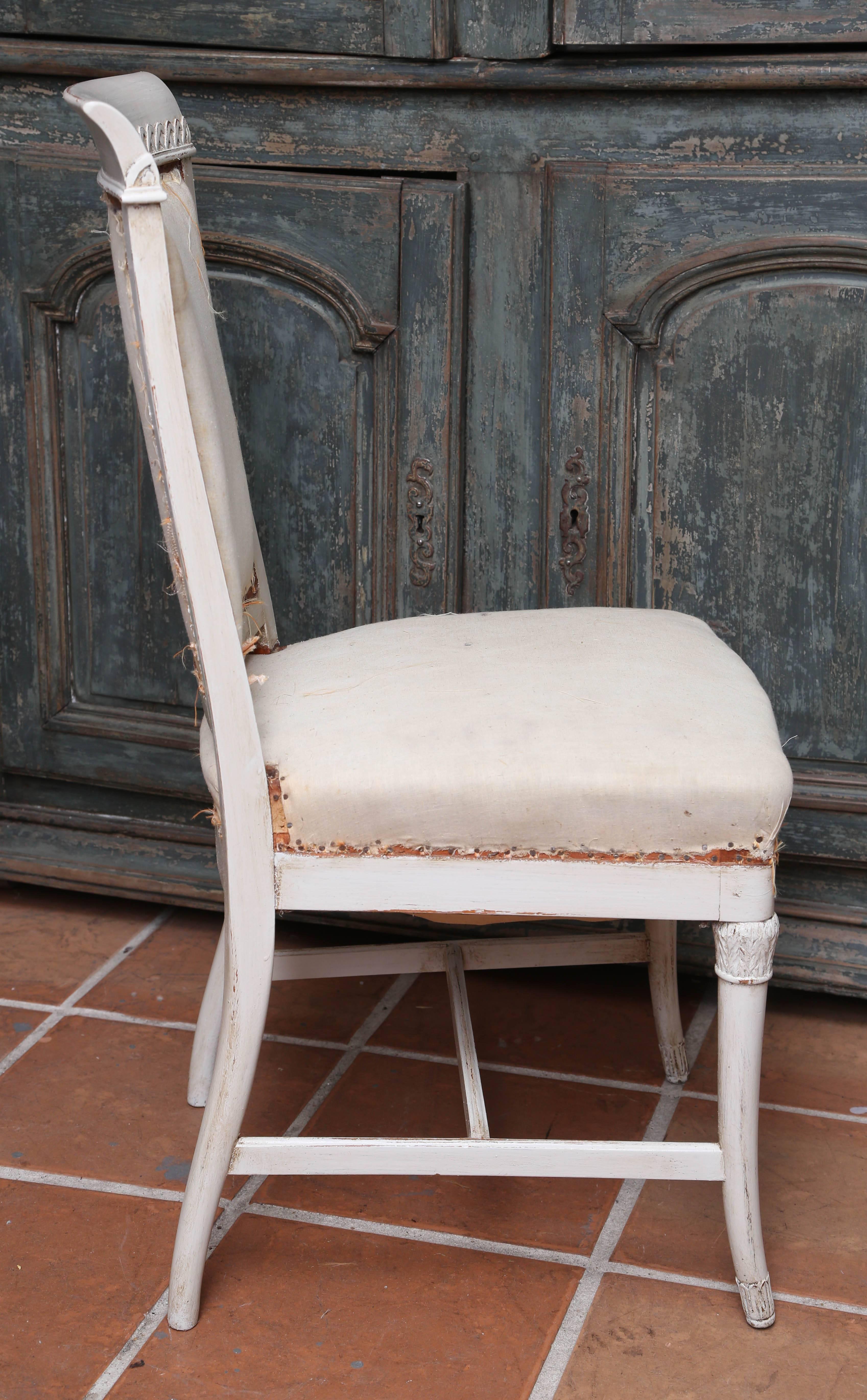 Set of Four 1900's French Dining Chairs 1