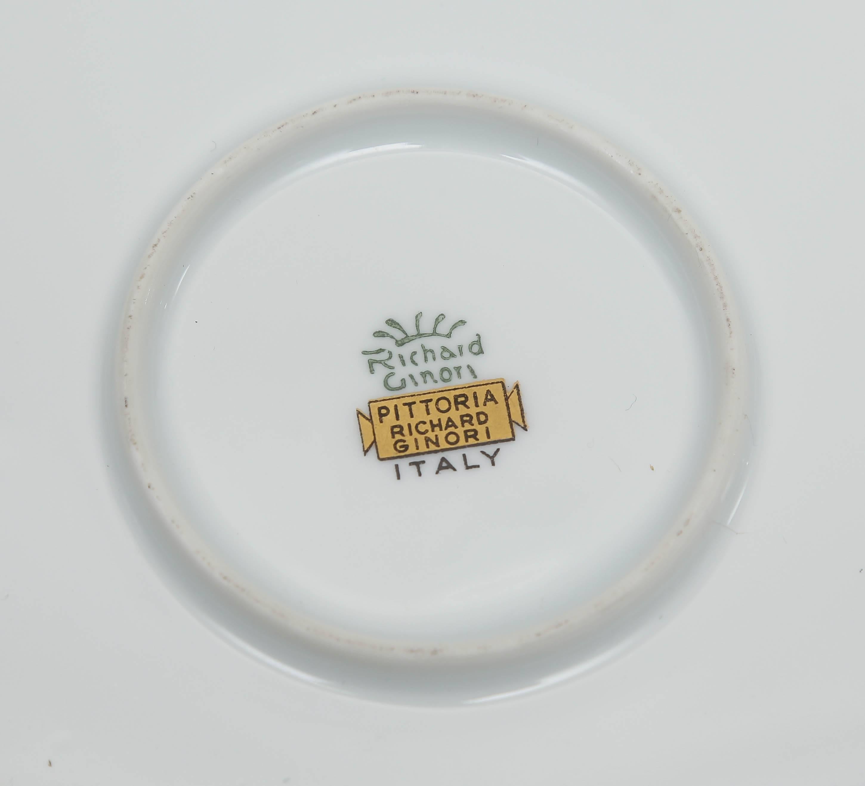 Vintage Ginori, Italy Porcelain Jardinière or Monteith Bowl 1