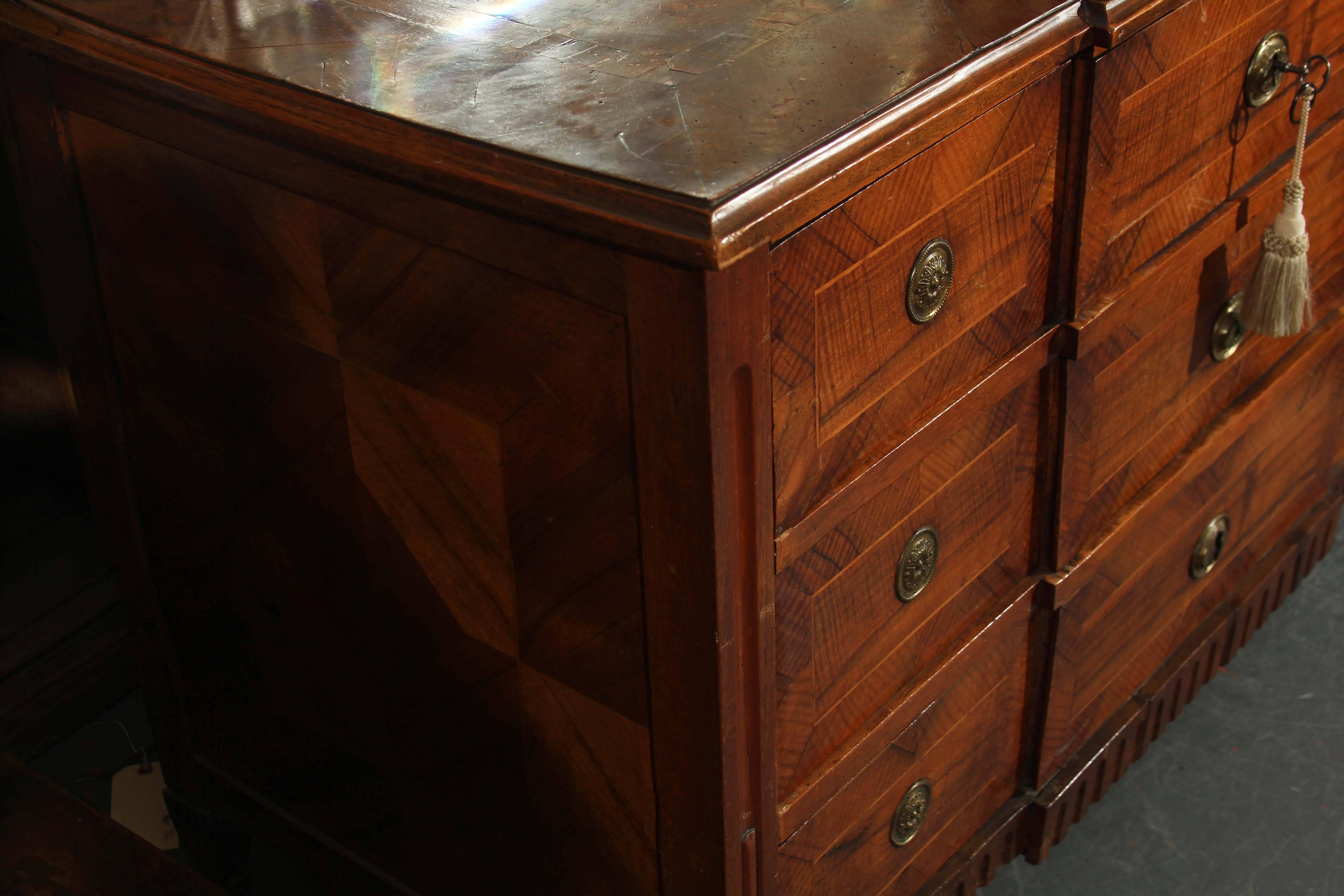 Fruitwood Directoire Chest