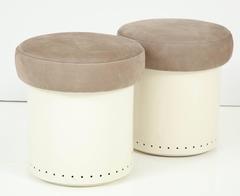 French Cylinder Stools