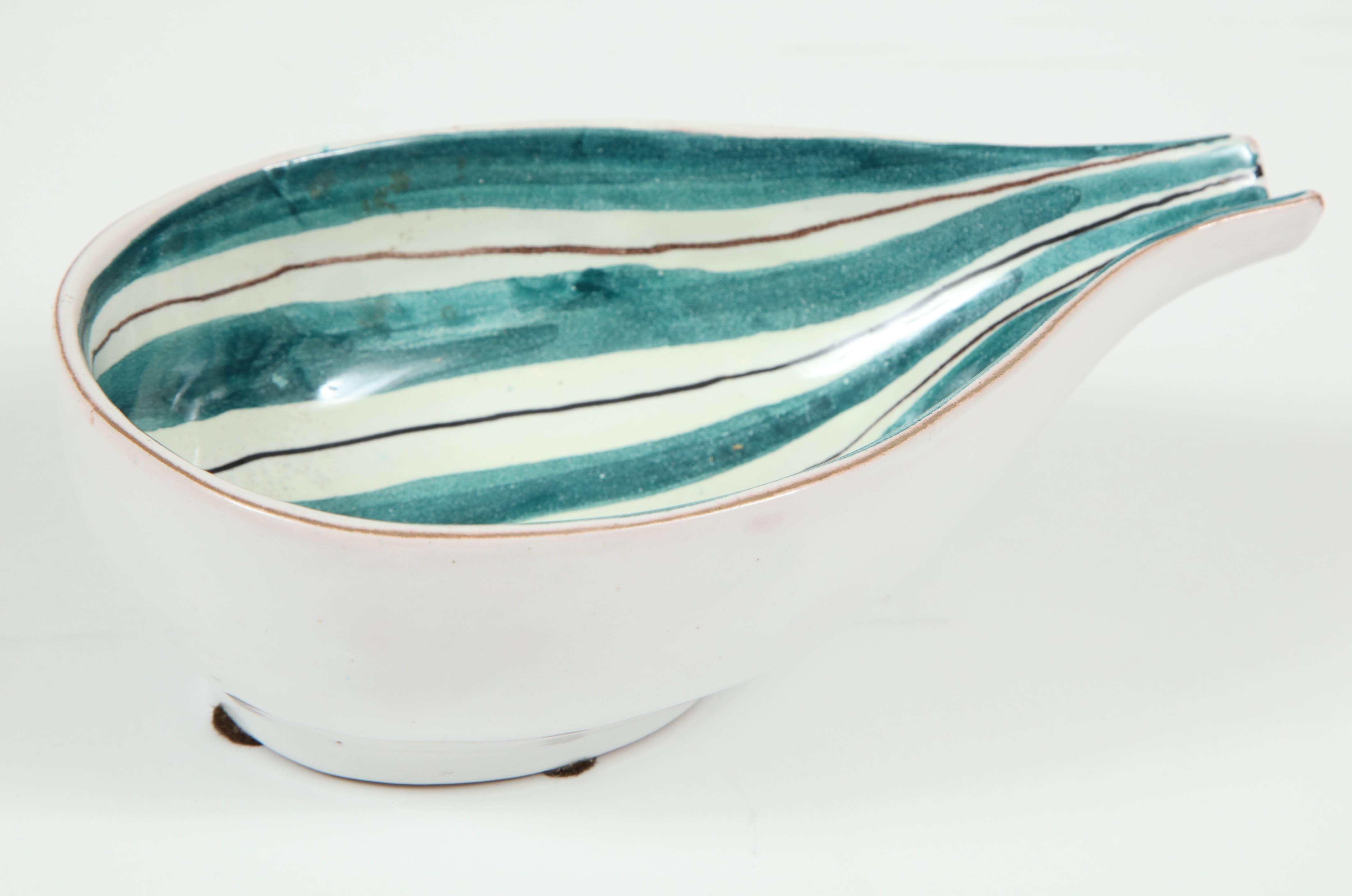 Raymor Ceramic Bowls, Pair 2