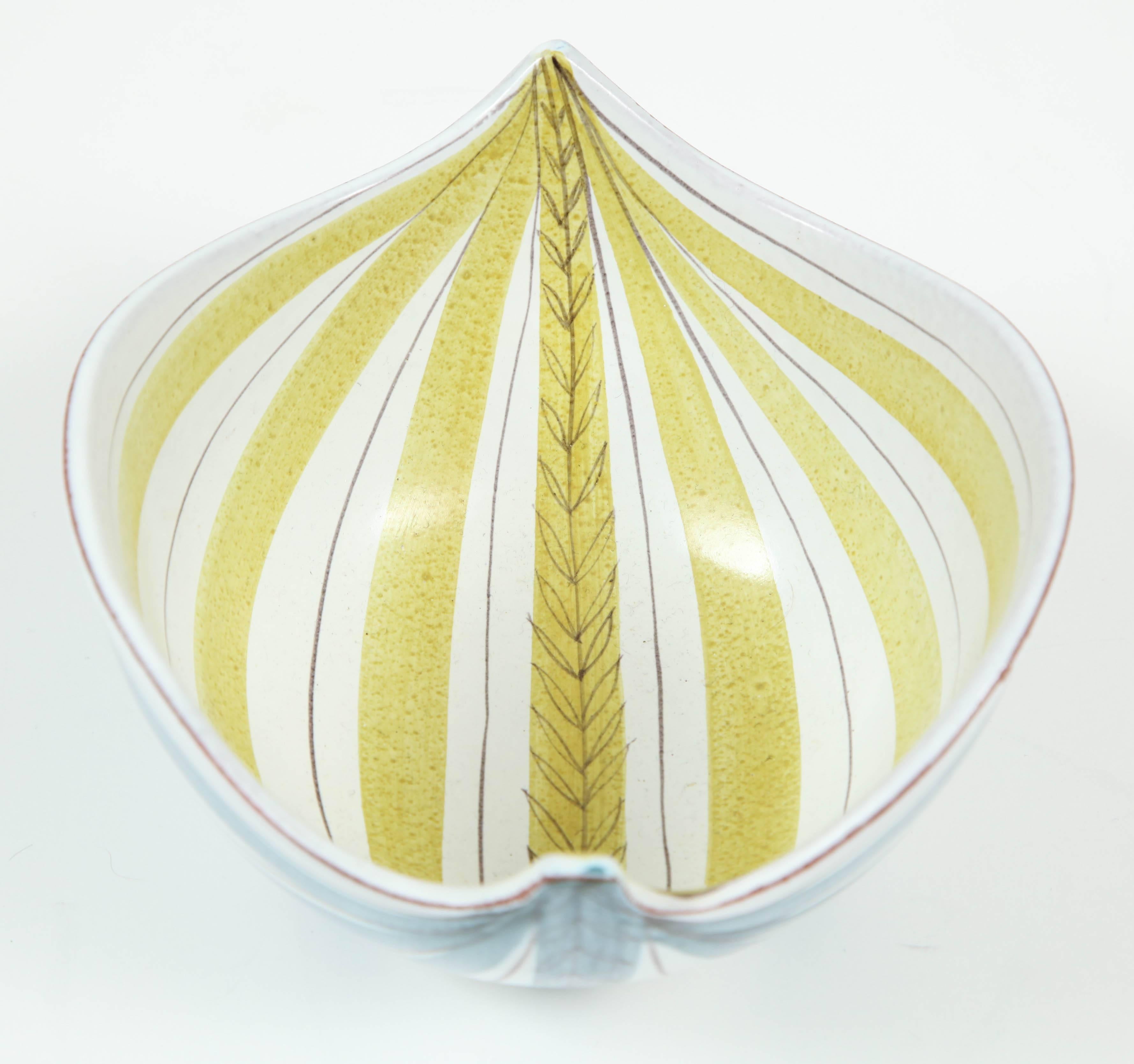 Mid-Century Modern Ceramic Bowl, Stig Lindberg, Sweden, C 1950
