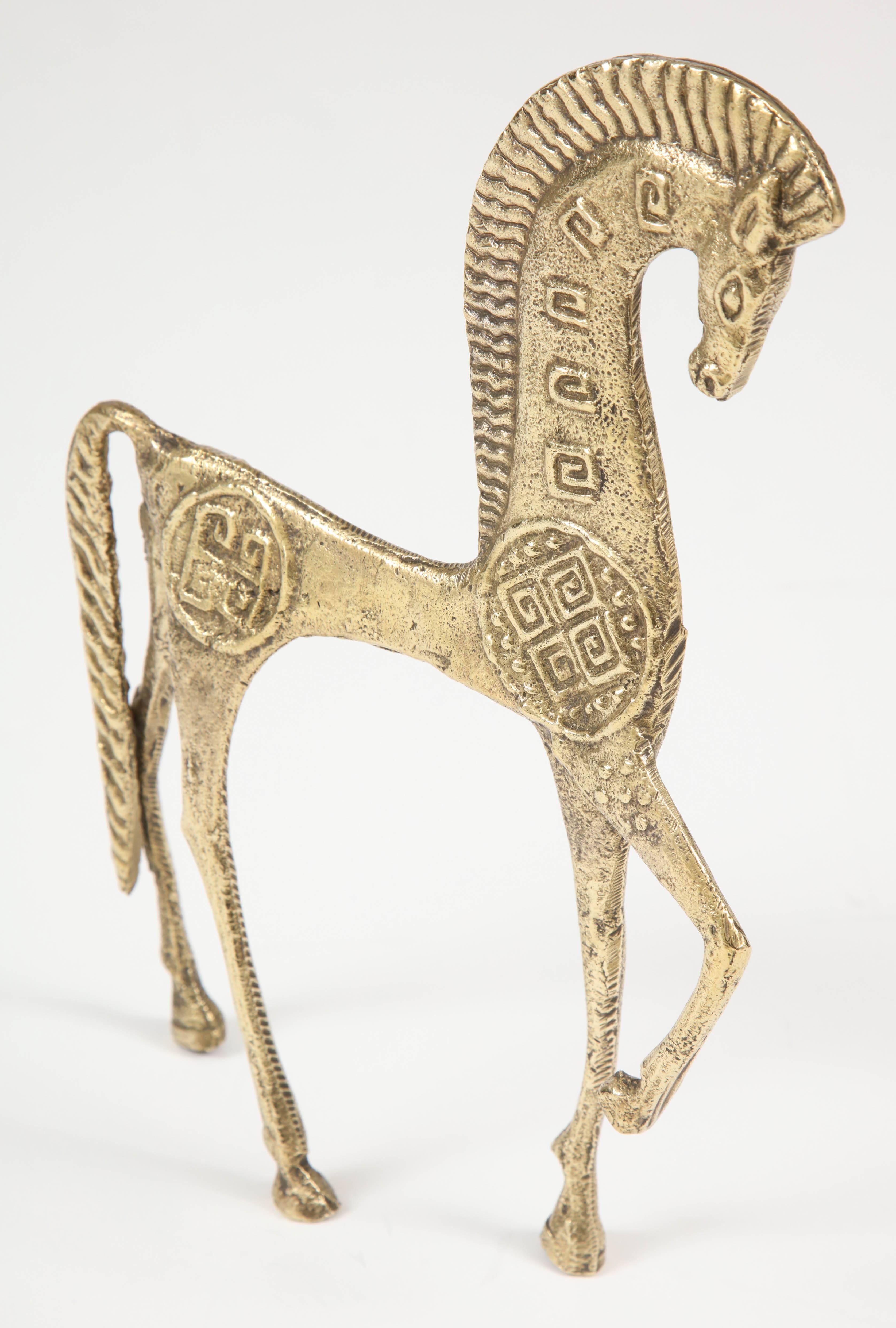 Sculpture of Horse in Brass, Sweden 2