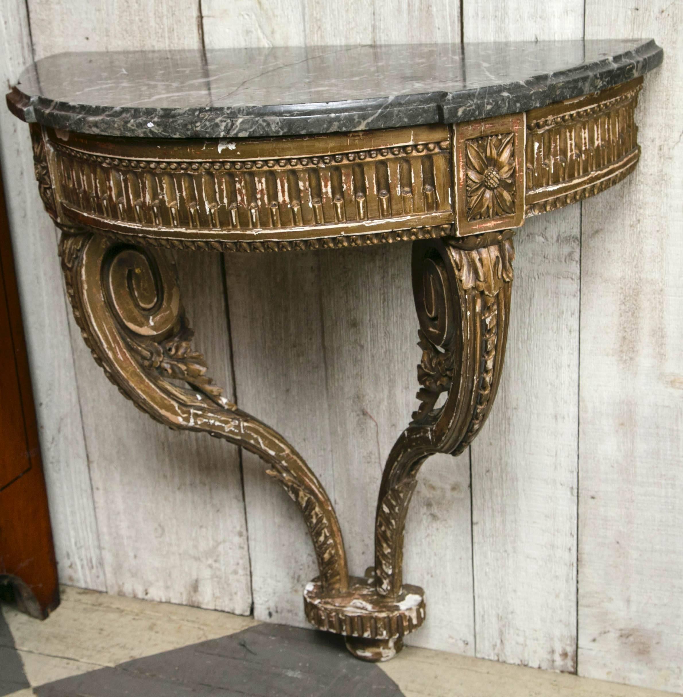 wall mount console table