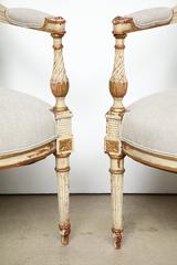 Pair of Louis XVI Style Fauteuils