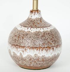 West German Glazed Spherical Lamps