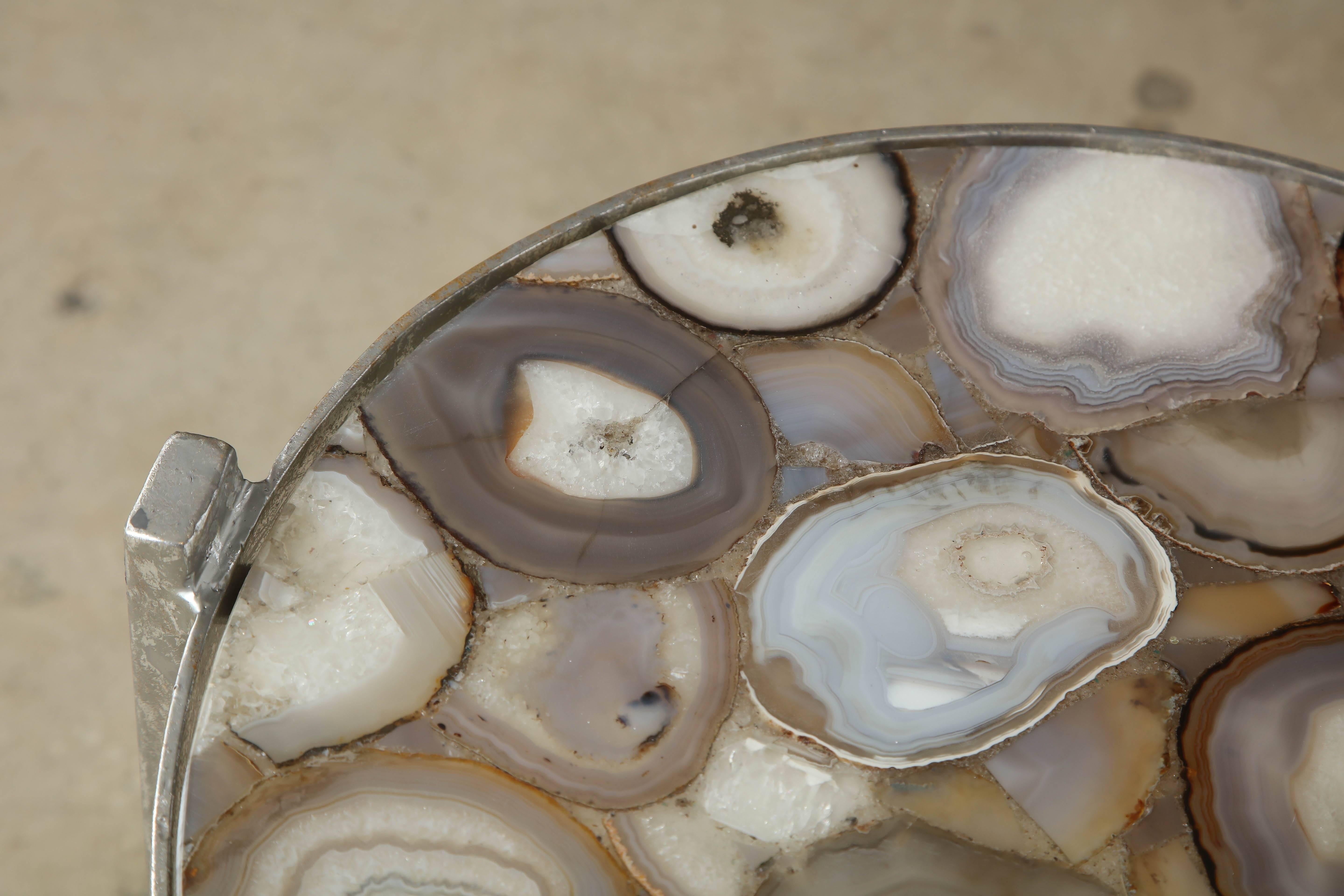 geode side tables