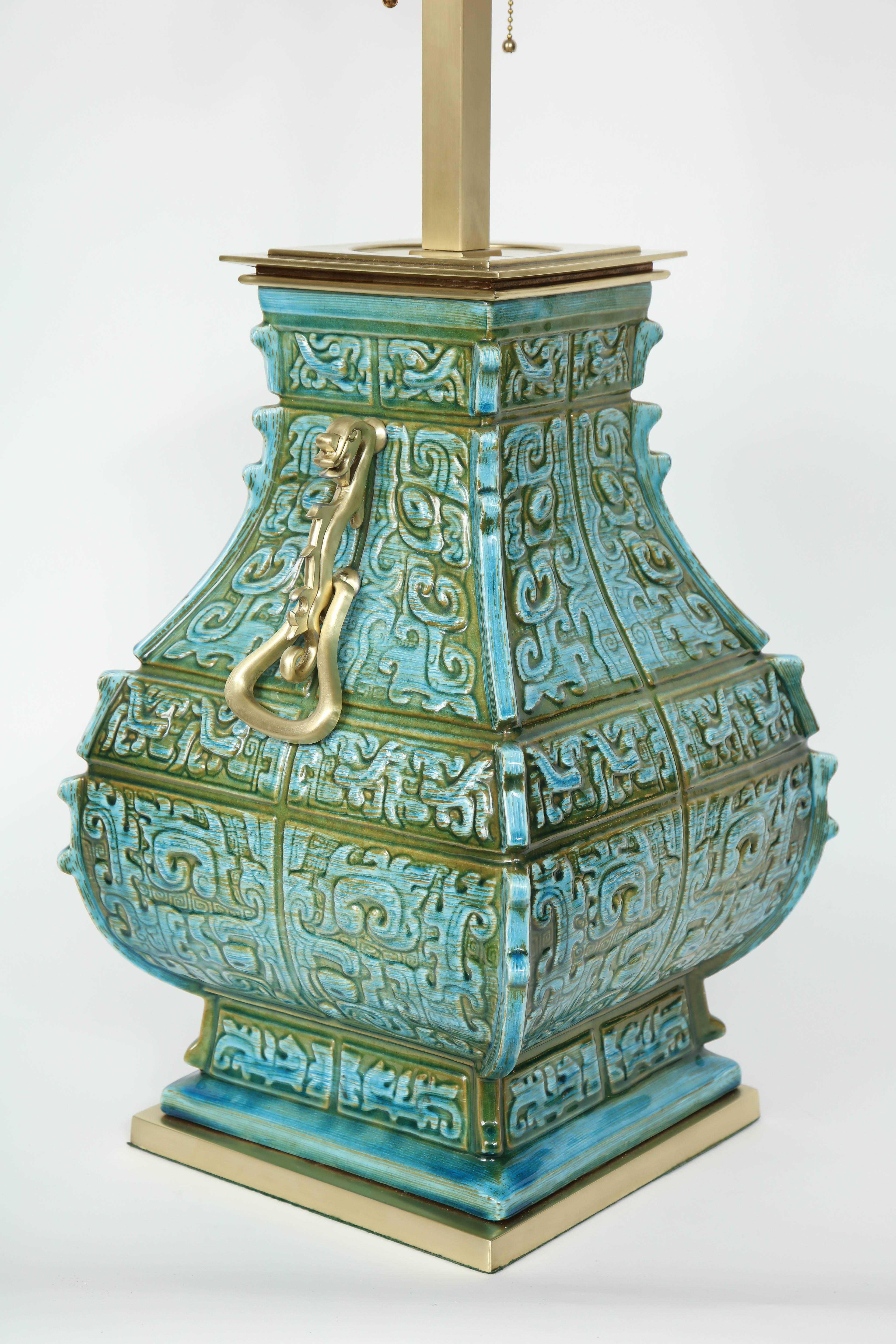 Tony Duquette Style Chinoiserie Lamps In Good Condition In New York, NY