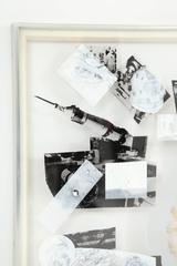 Apollo Nine Moon Landing NASA Serigraph on Lucite by Lowell Nesbitt