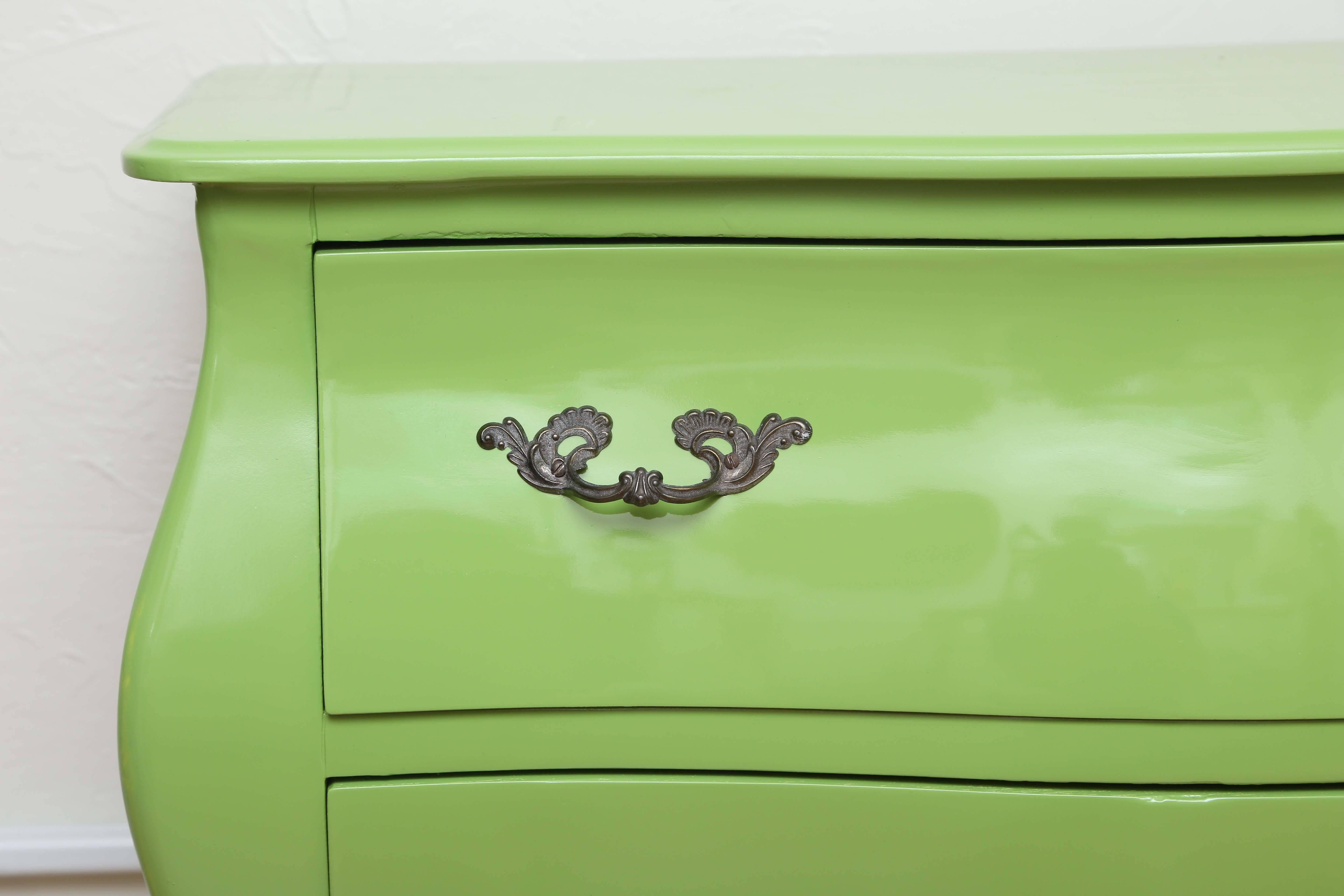 20th Century Italian Two-Drawer Bombay Commode