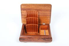 Vintage Wood Cigarette Box