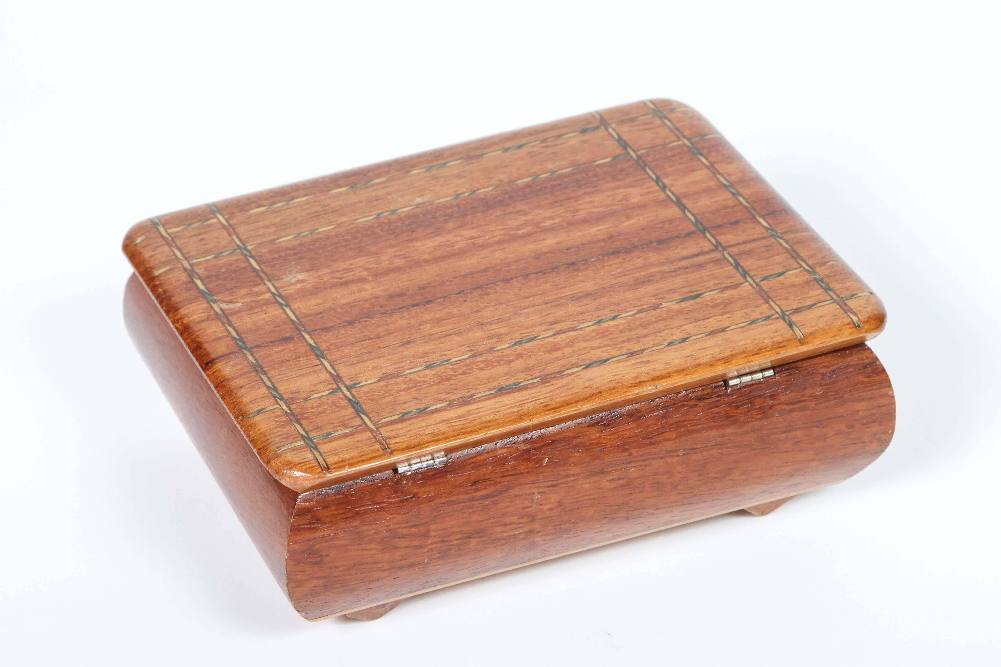 antique wooden cigarette boxes