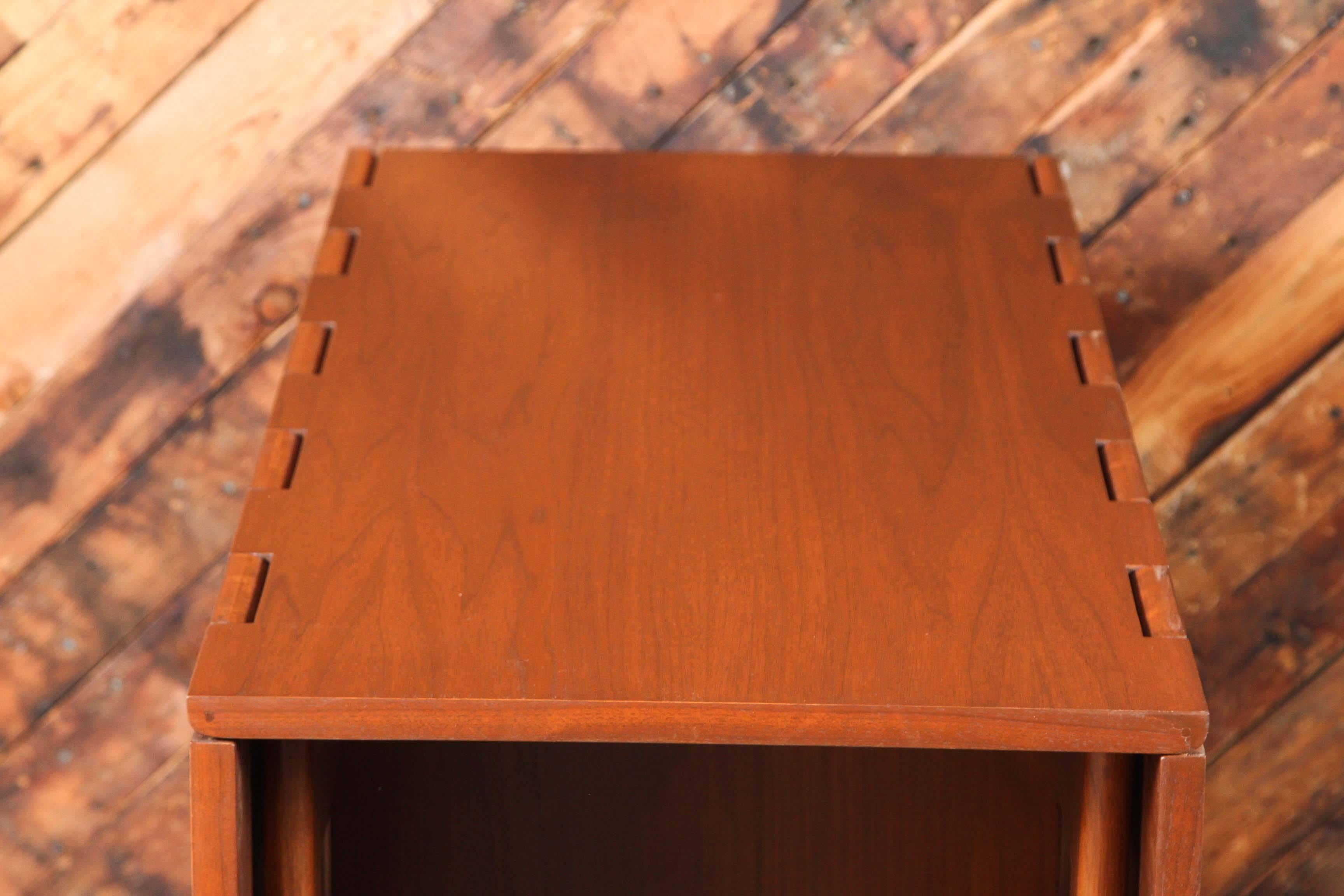 Mid-Century Modern George Nelson for Herman Miller Refinished Walnut Dining Table