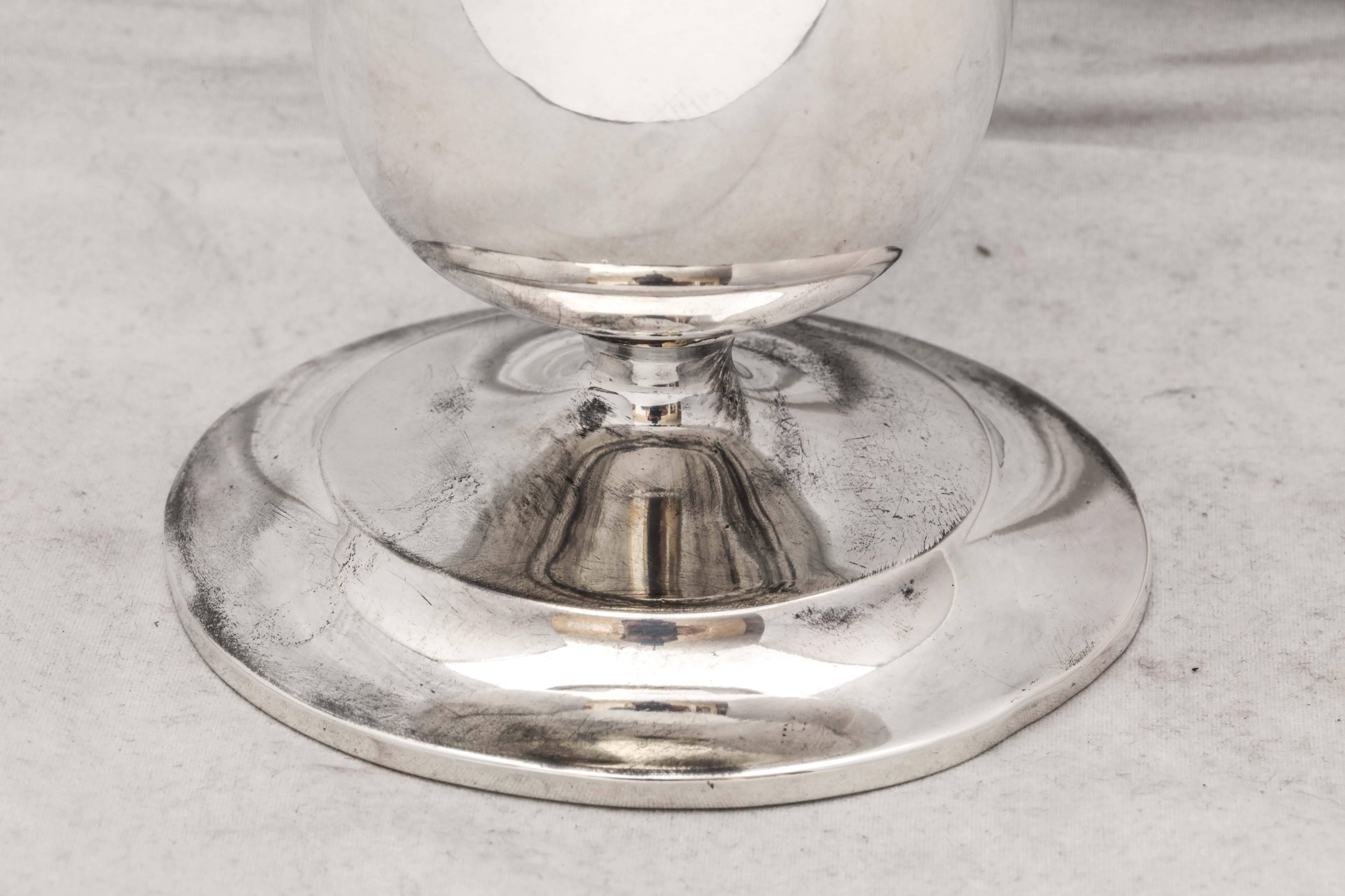 American Edwardian Sterling Silver Vase