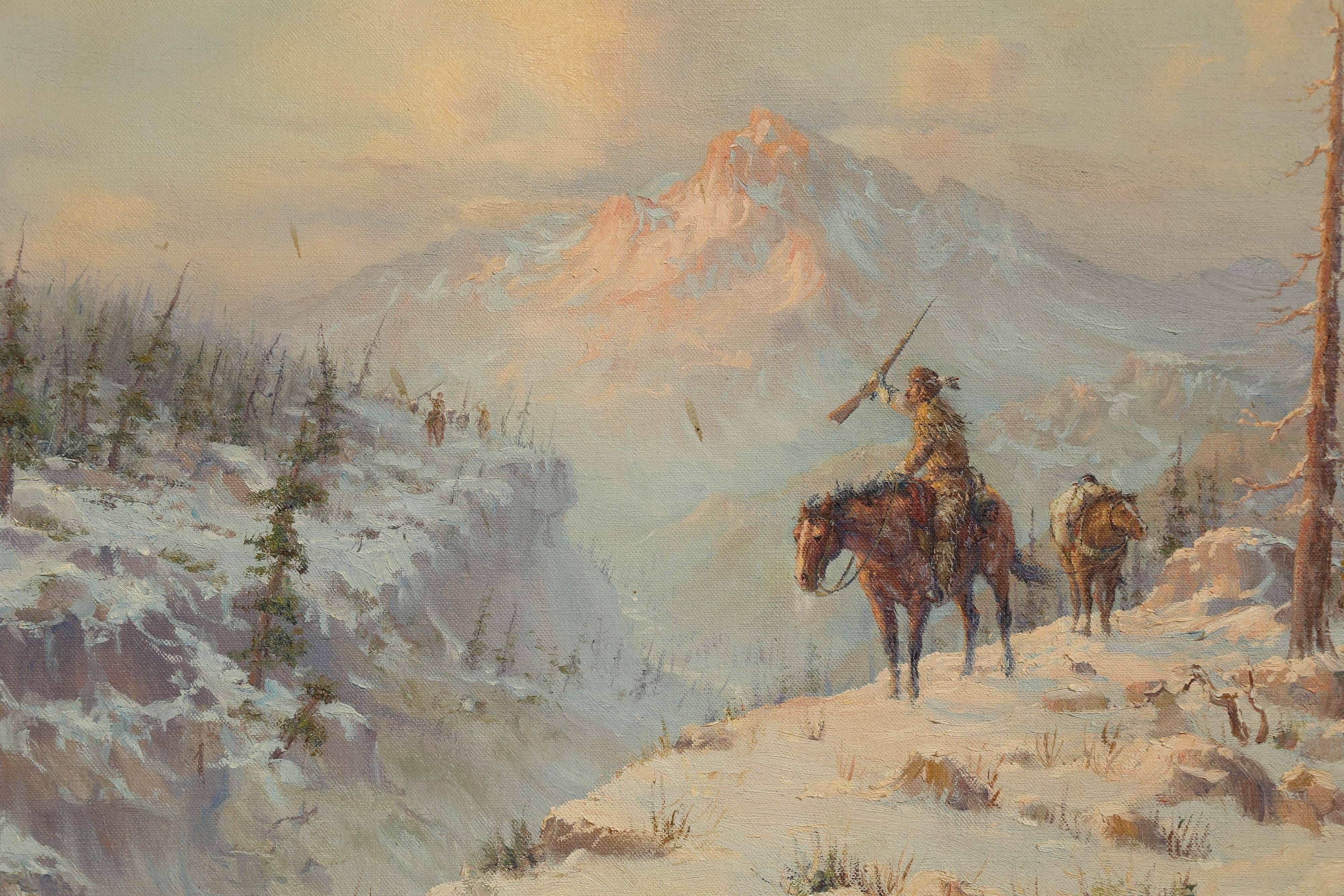 American Barbara Garvin Painting
