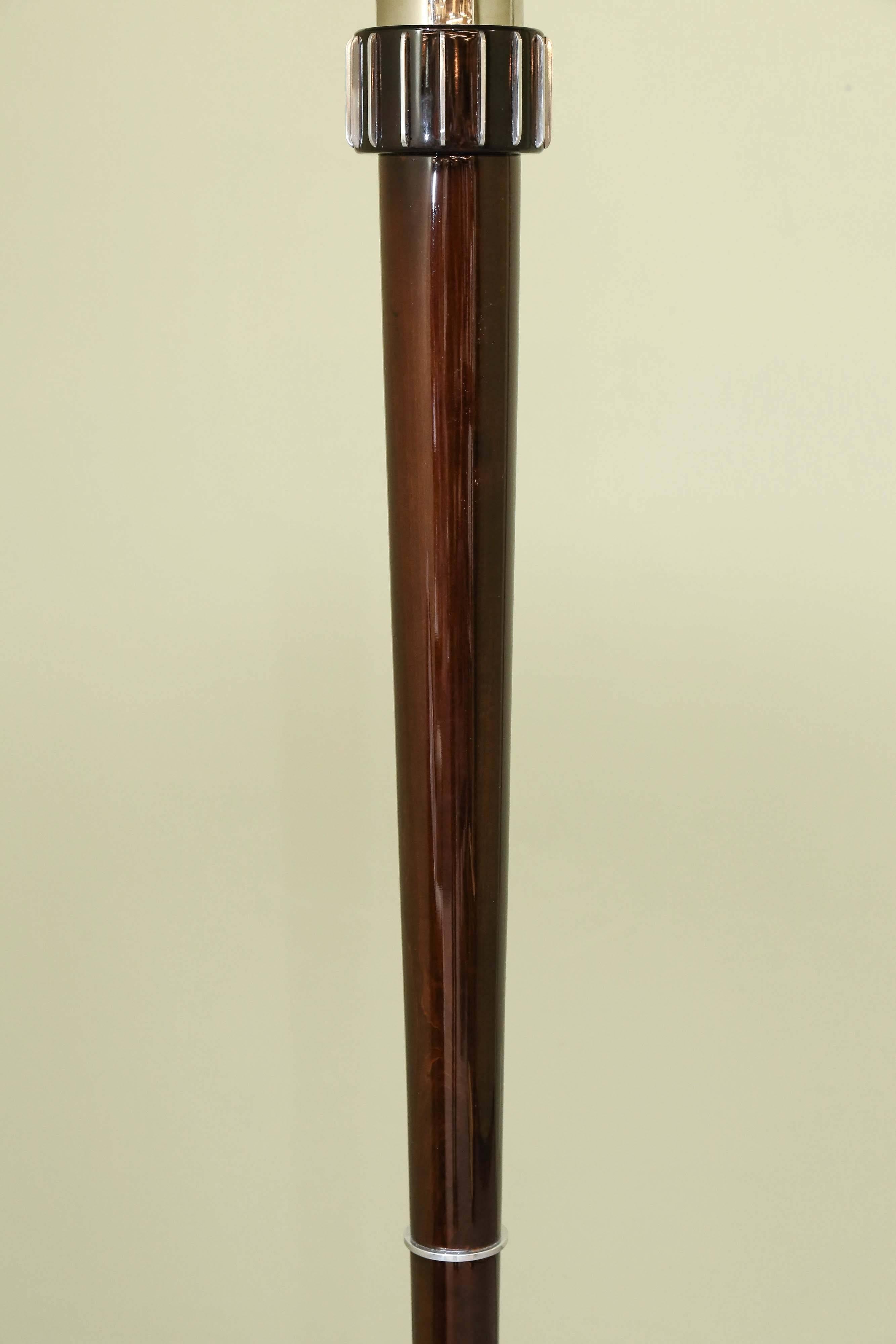 Art Deco French Torchiere/Floor Lamp In Excellent Condition In Houston, TX