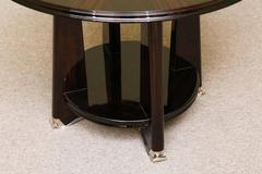 Art Deco Side Table in Macassar