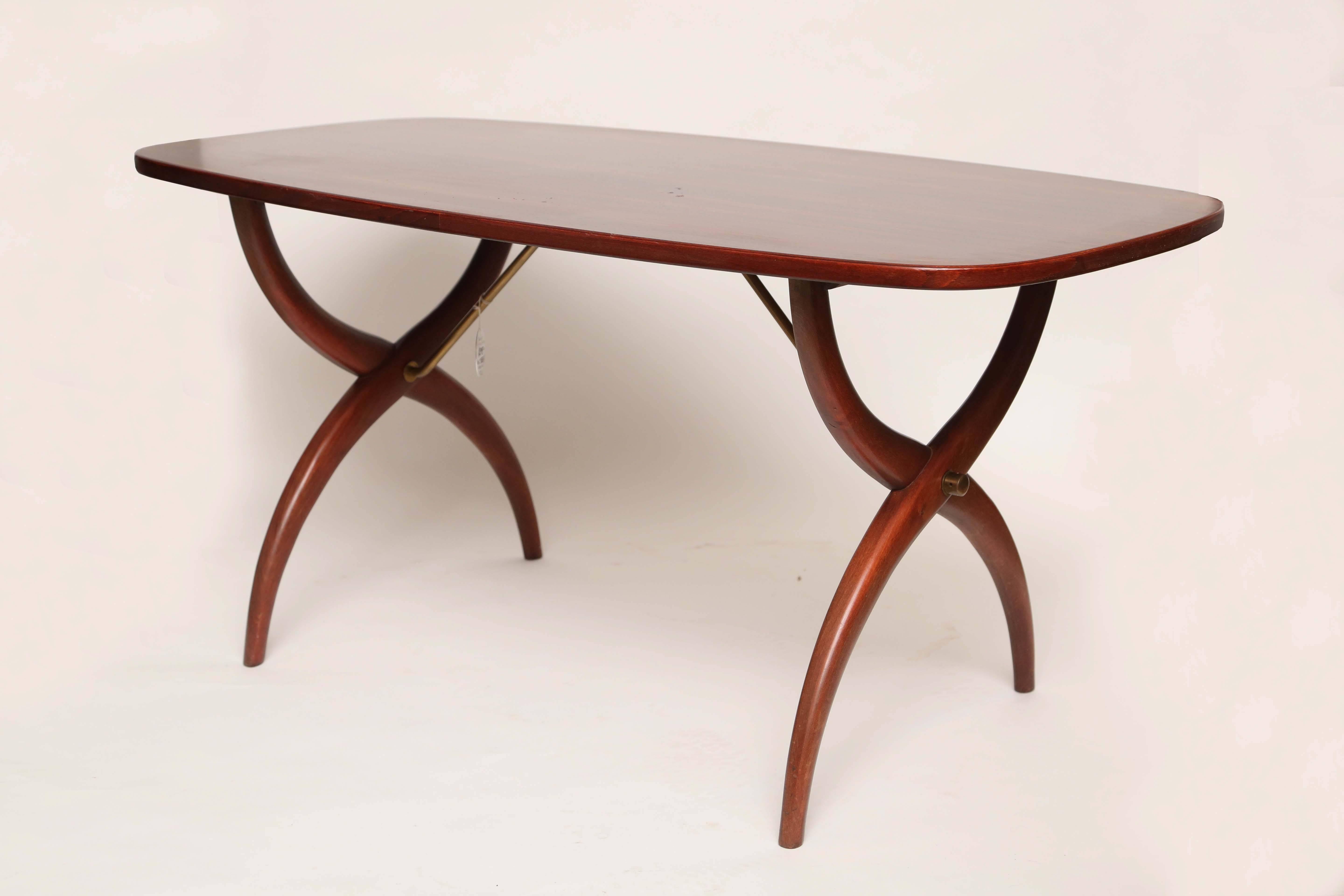 Gorgeous rosewood coffee table made by Westbergs designed by Yngve Ekström.