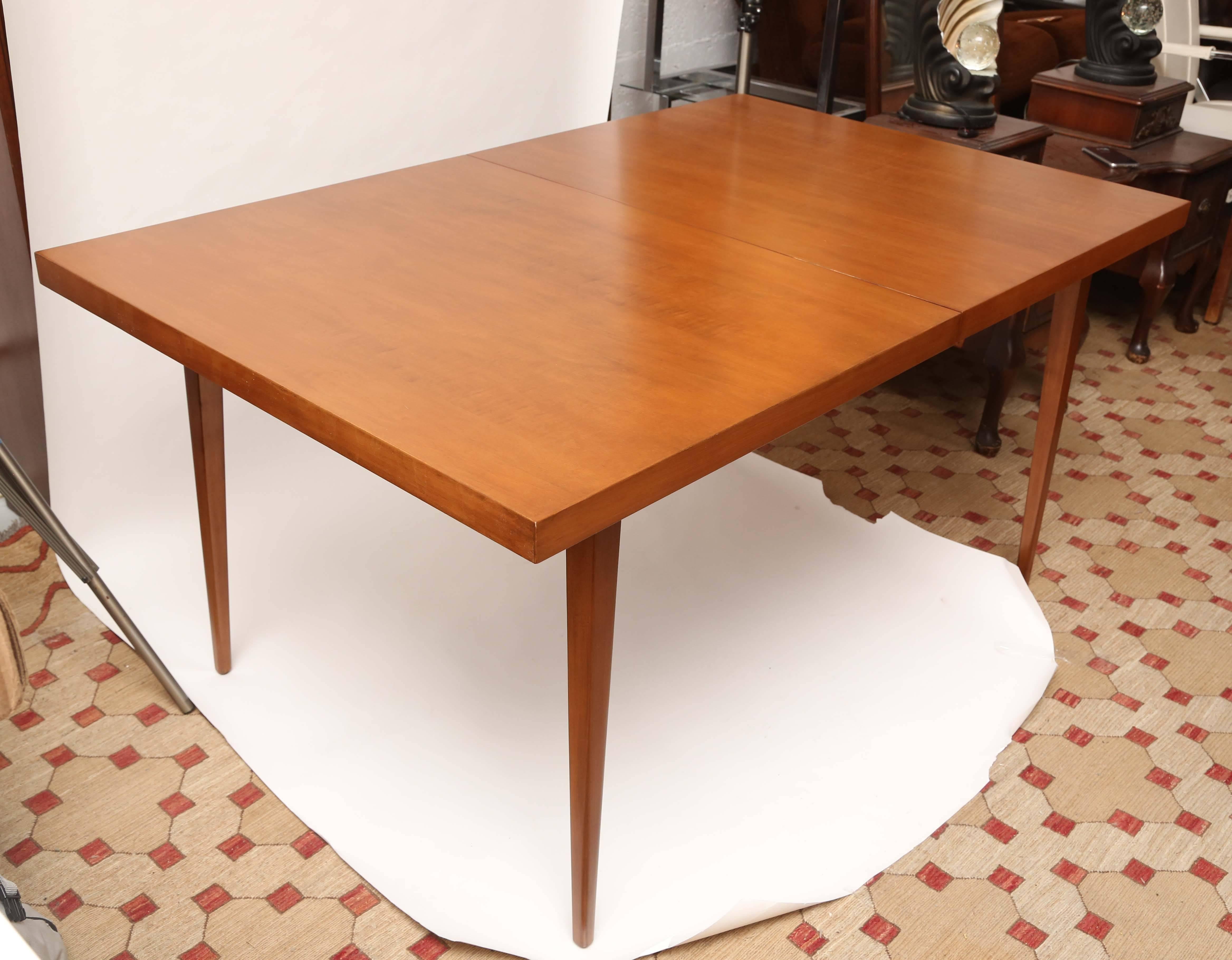 Mid-Century Modern Paul McCobb Dining Table with Two Leaves, USA, 1960s For Sale