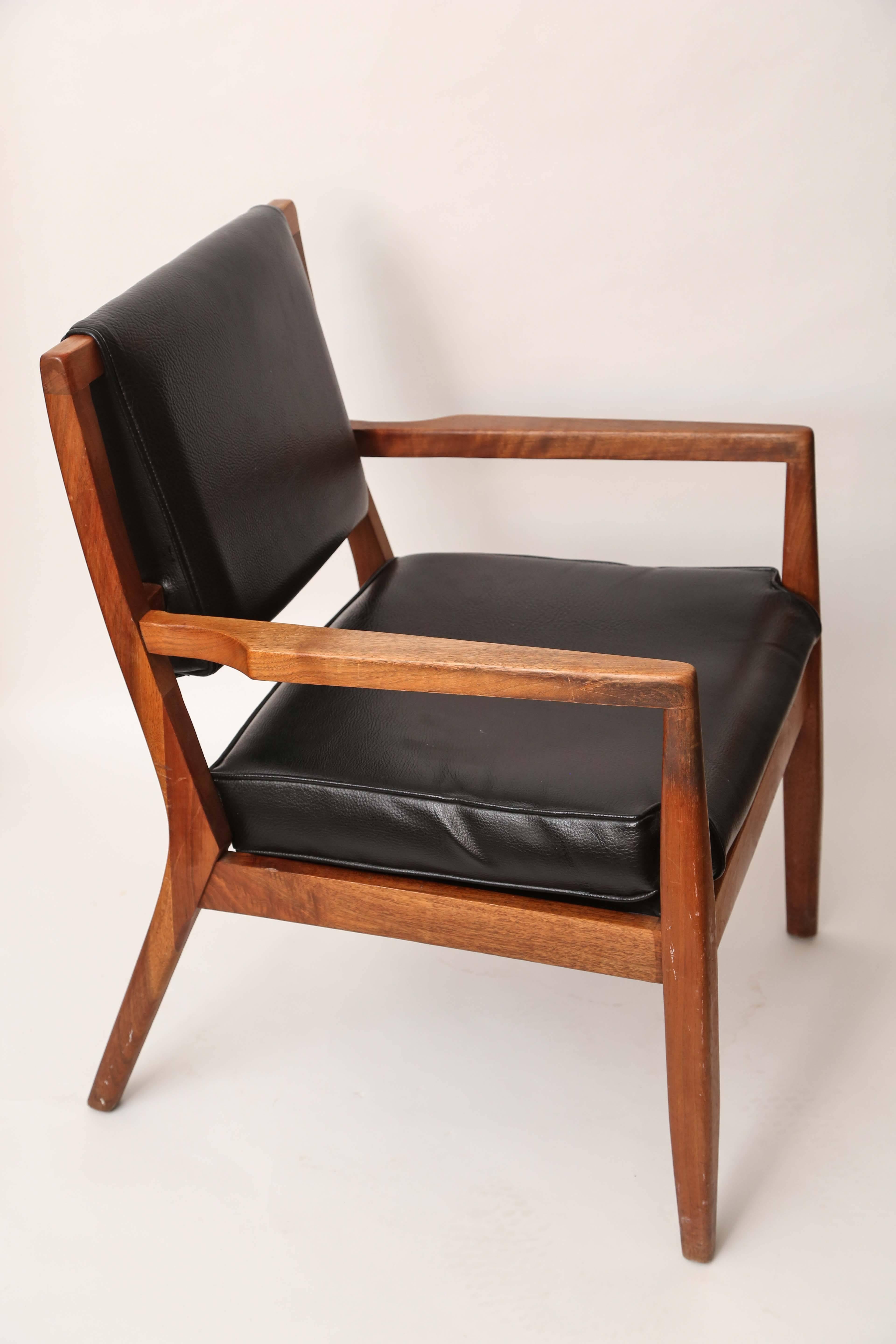 Mid-20th Century Pair of Mid-Century Modern Danish Teak Armchairs, 1960s, Denmark