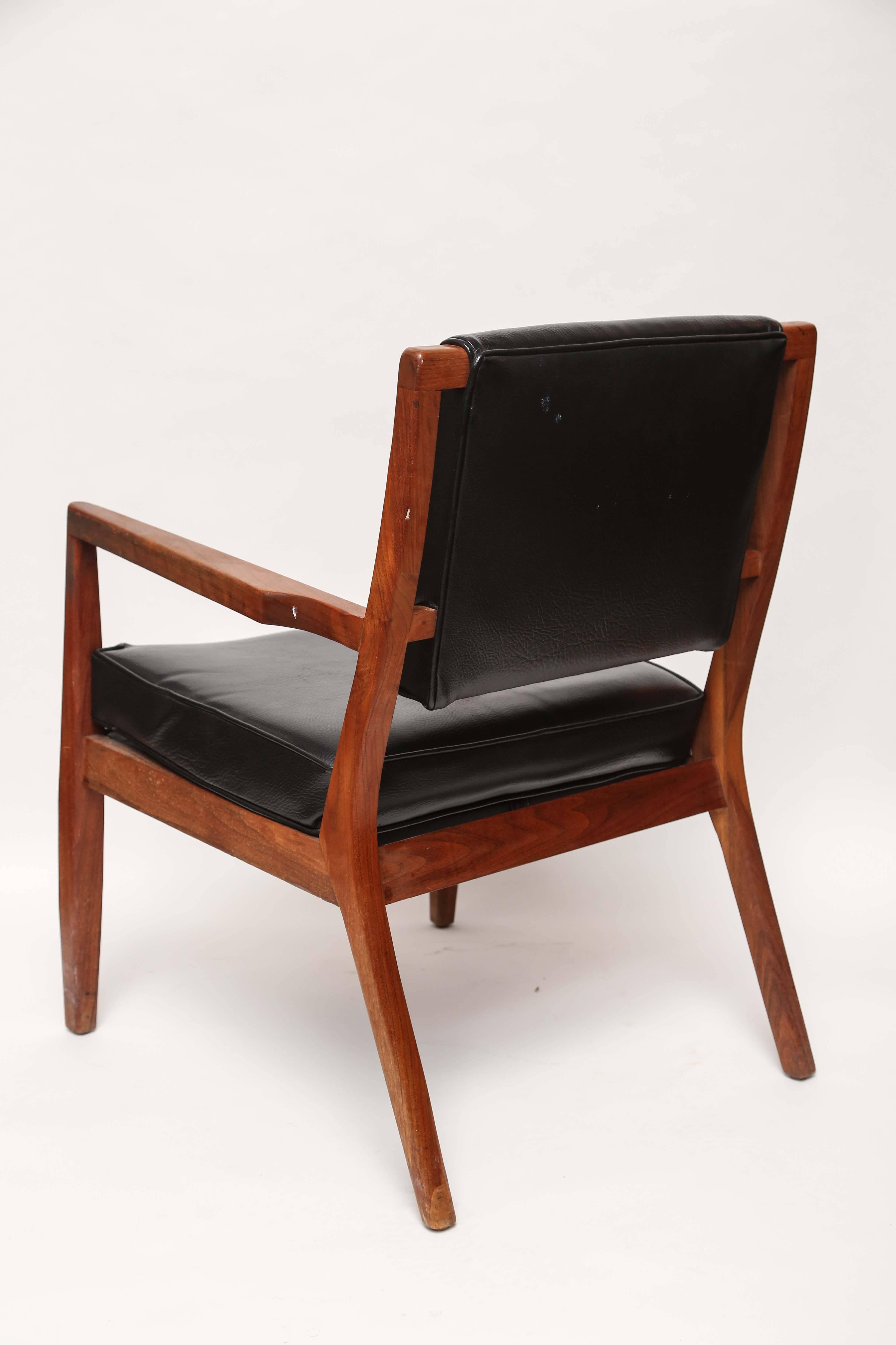 Pair of Mid-Century Modern Danish Teak Armchairs, 1960s, Denmark 3