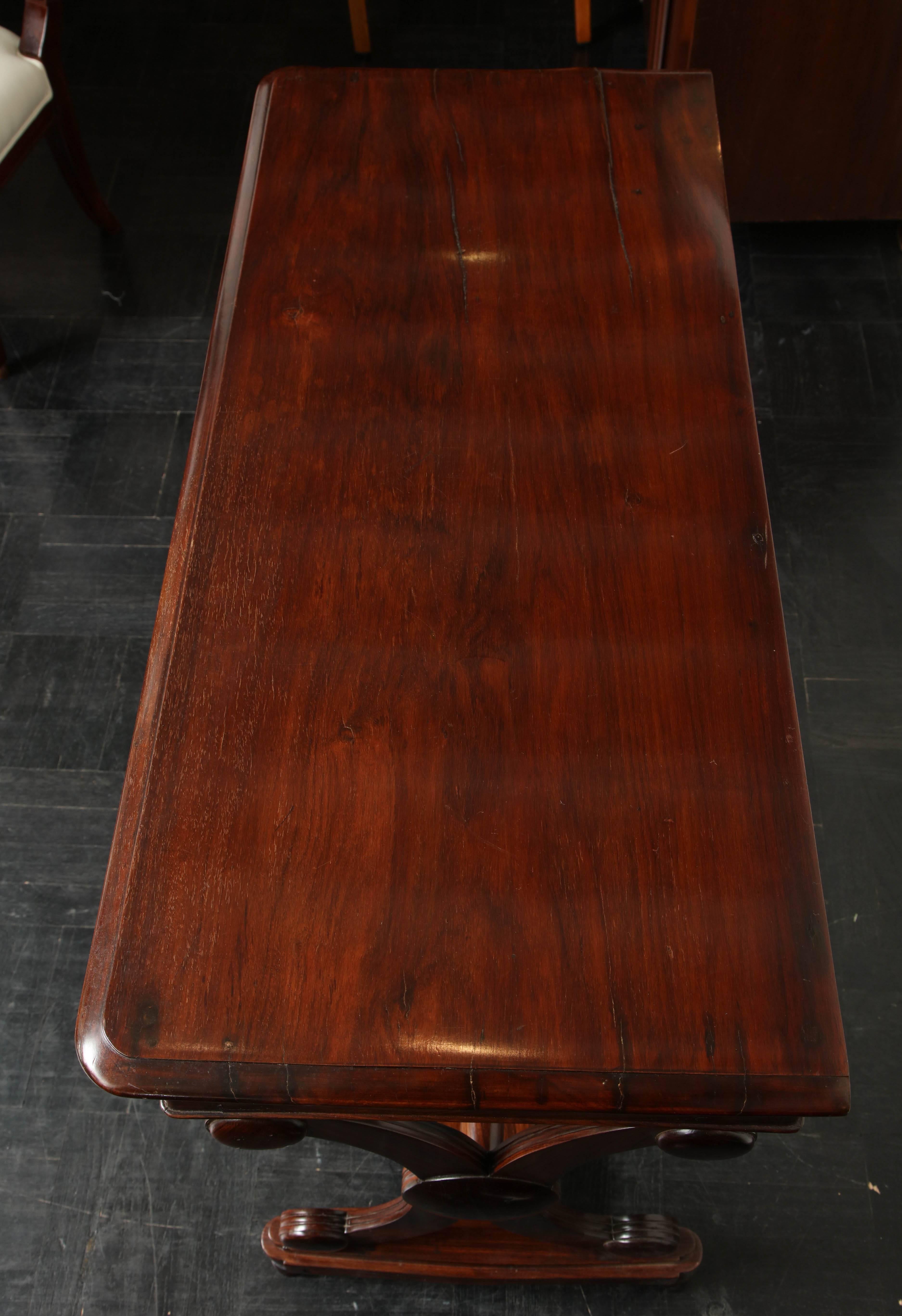 19th Century, Rosewood Anglo-Indian Sofa Table 3