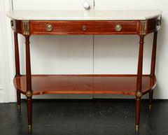 Early 19th Century Mahogany Buffet Dessert