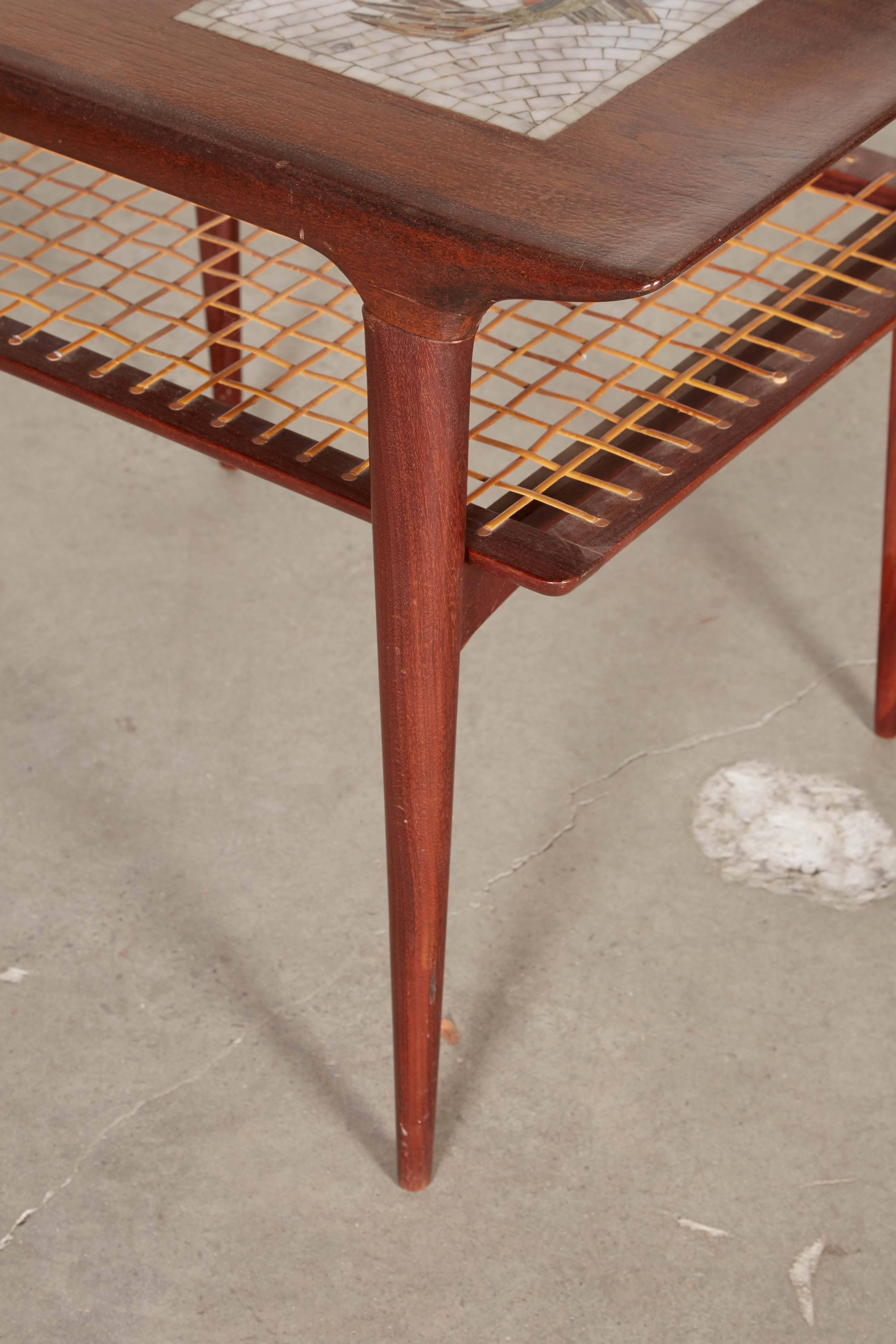 Danish Mid Century Side Table by Johannes Andersen, Pair For Sale