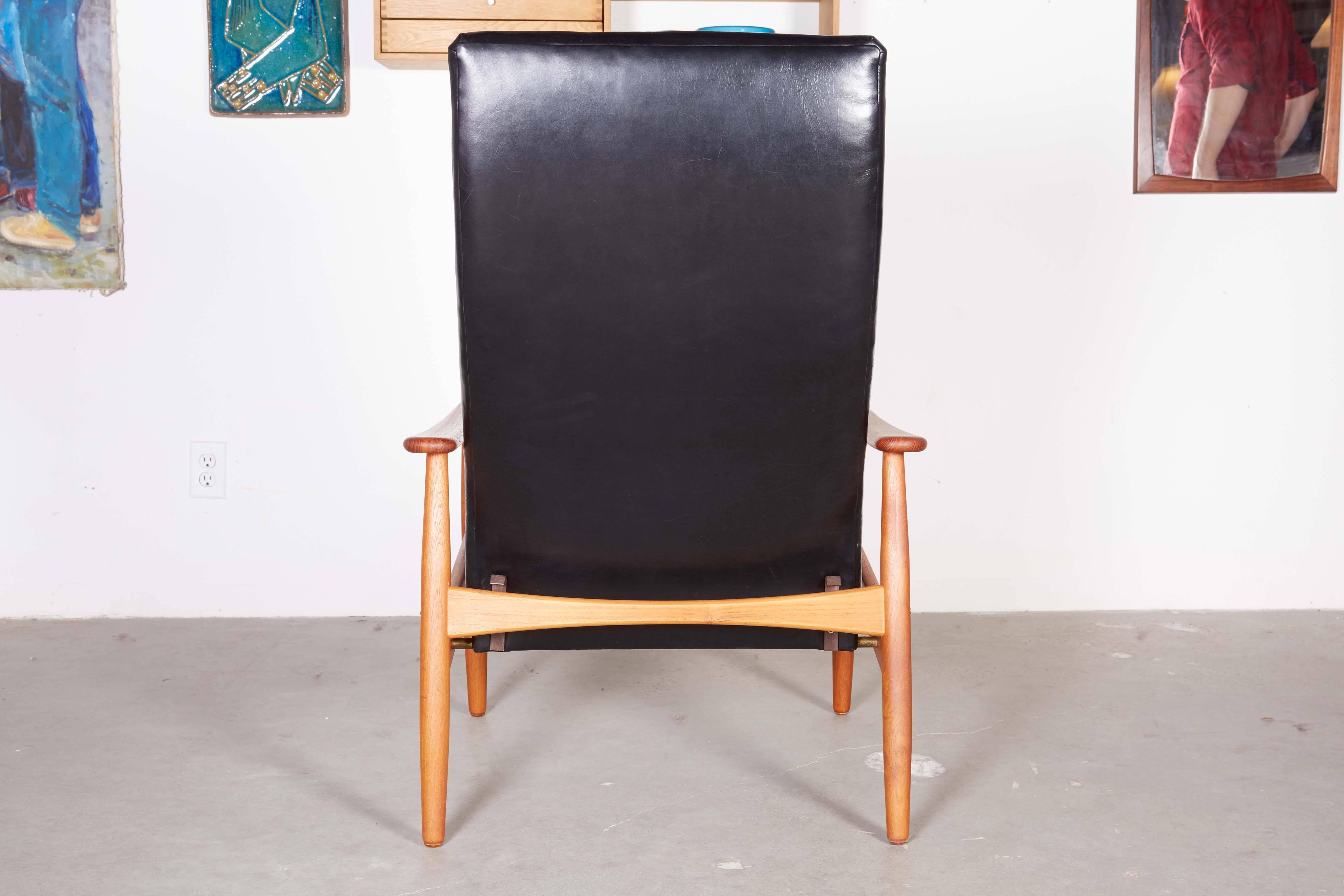 Mid-20th Century Mid Century Recliner Chair by Soren Ladefoged