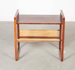 Vintage Magazine Rack, Rosewood