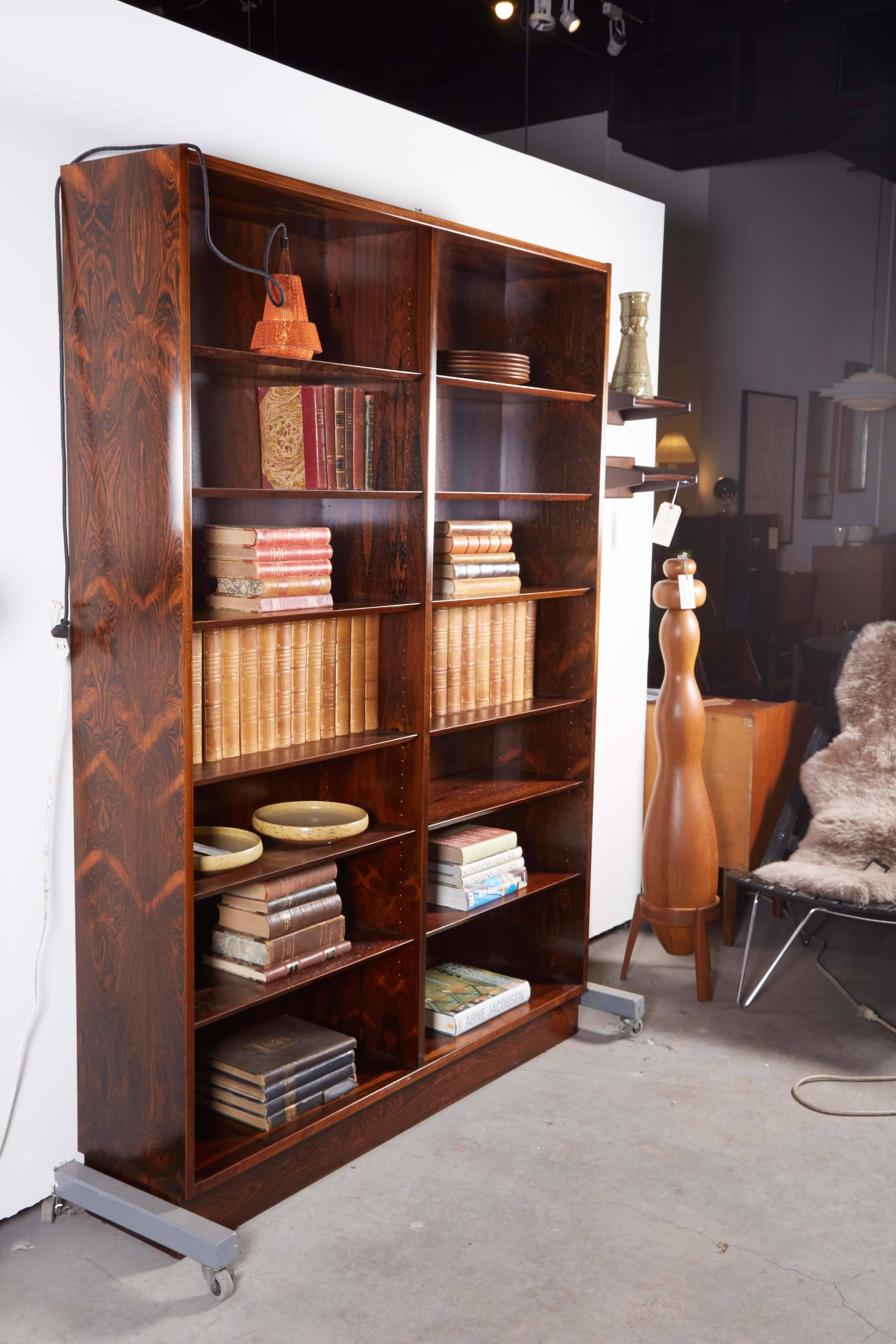 Danish Bookcase by Poul Hundevad In Good Condition In New York, NY