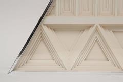 Escultura de pared tridimensional de papel estratificado de Greg Copeland, 1973