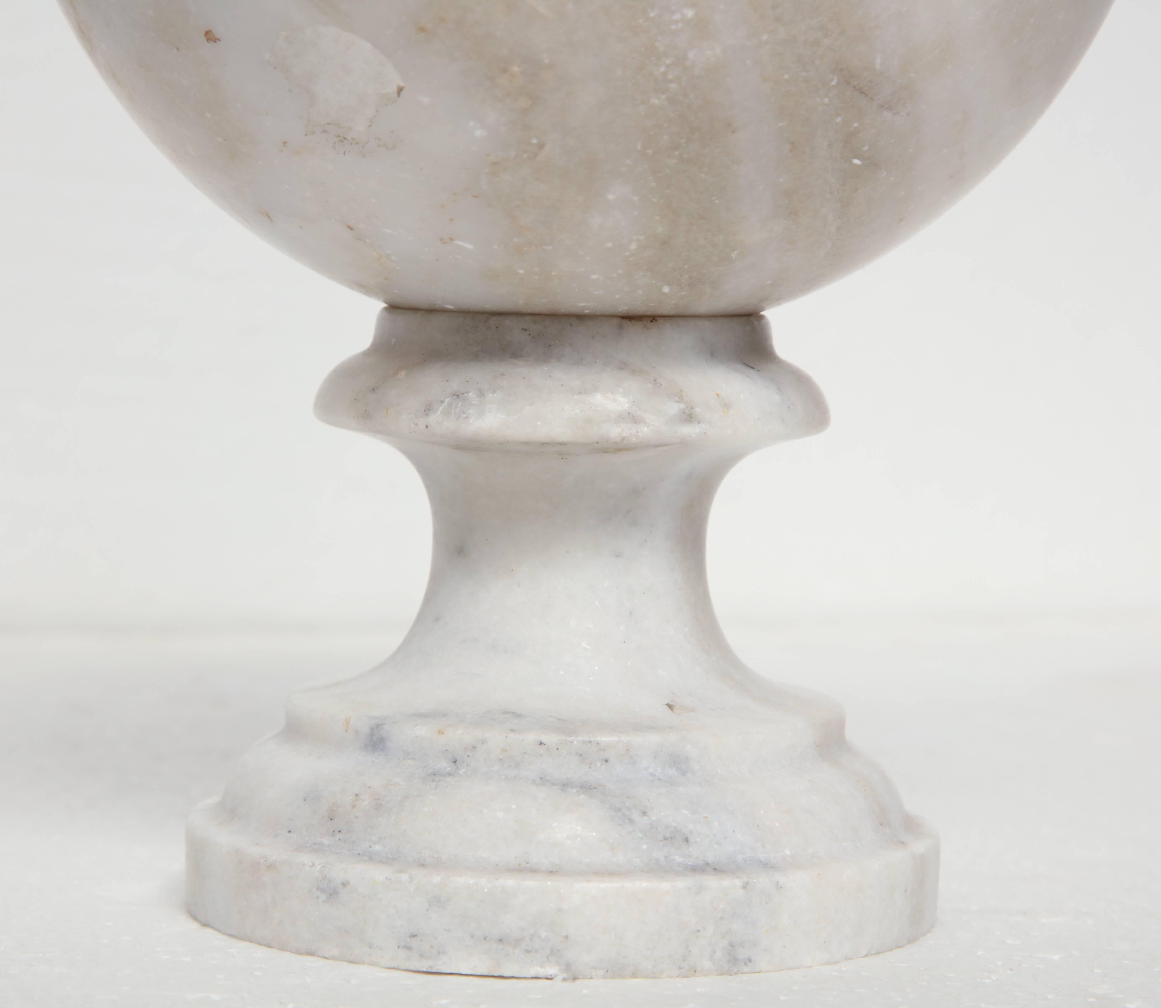 20th Century Single Marble Ball on Stand For Sale