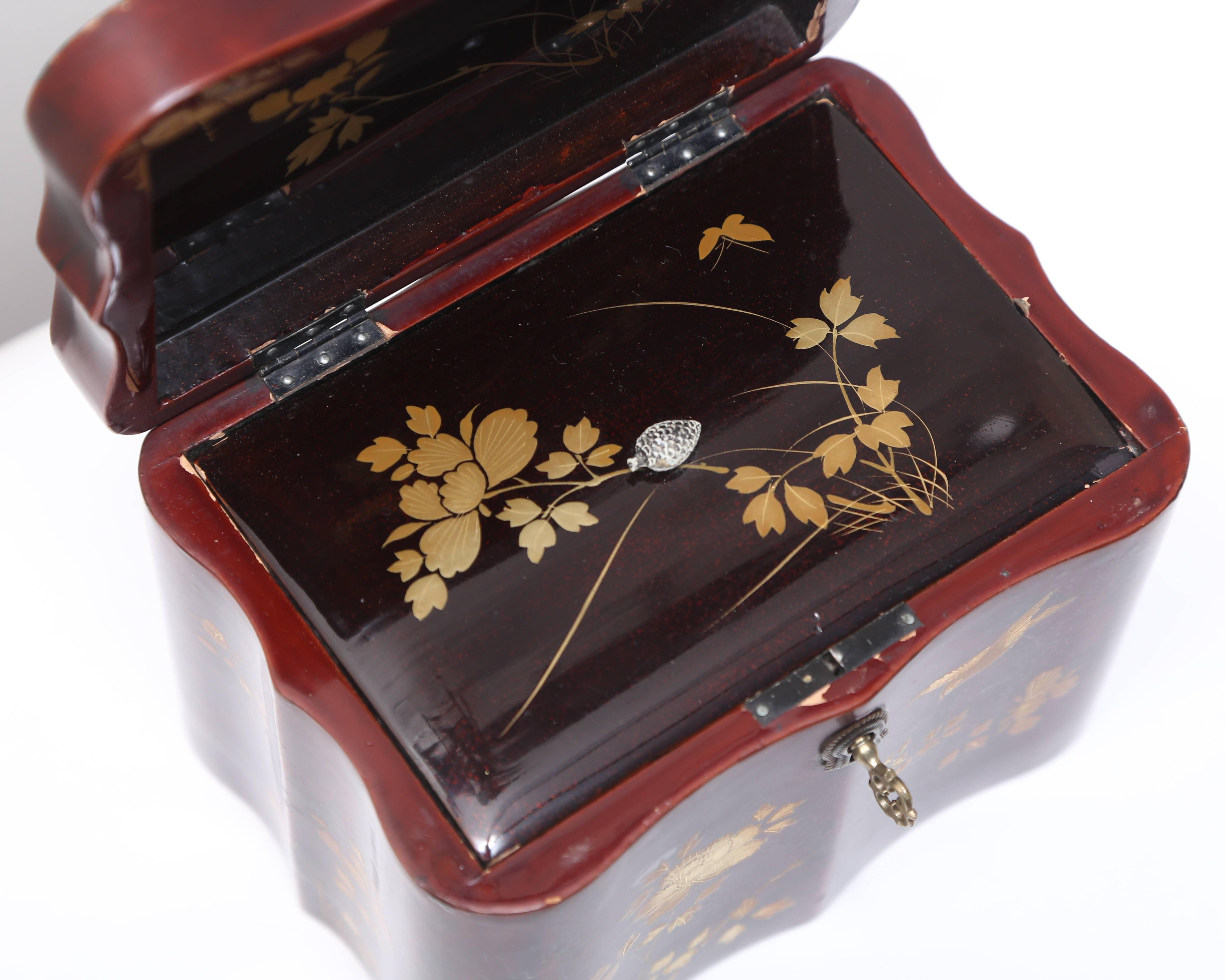 19th Century Fine Anglo-Japanese Tea Caddy