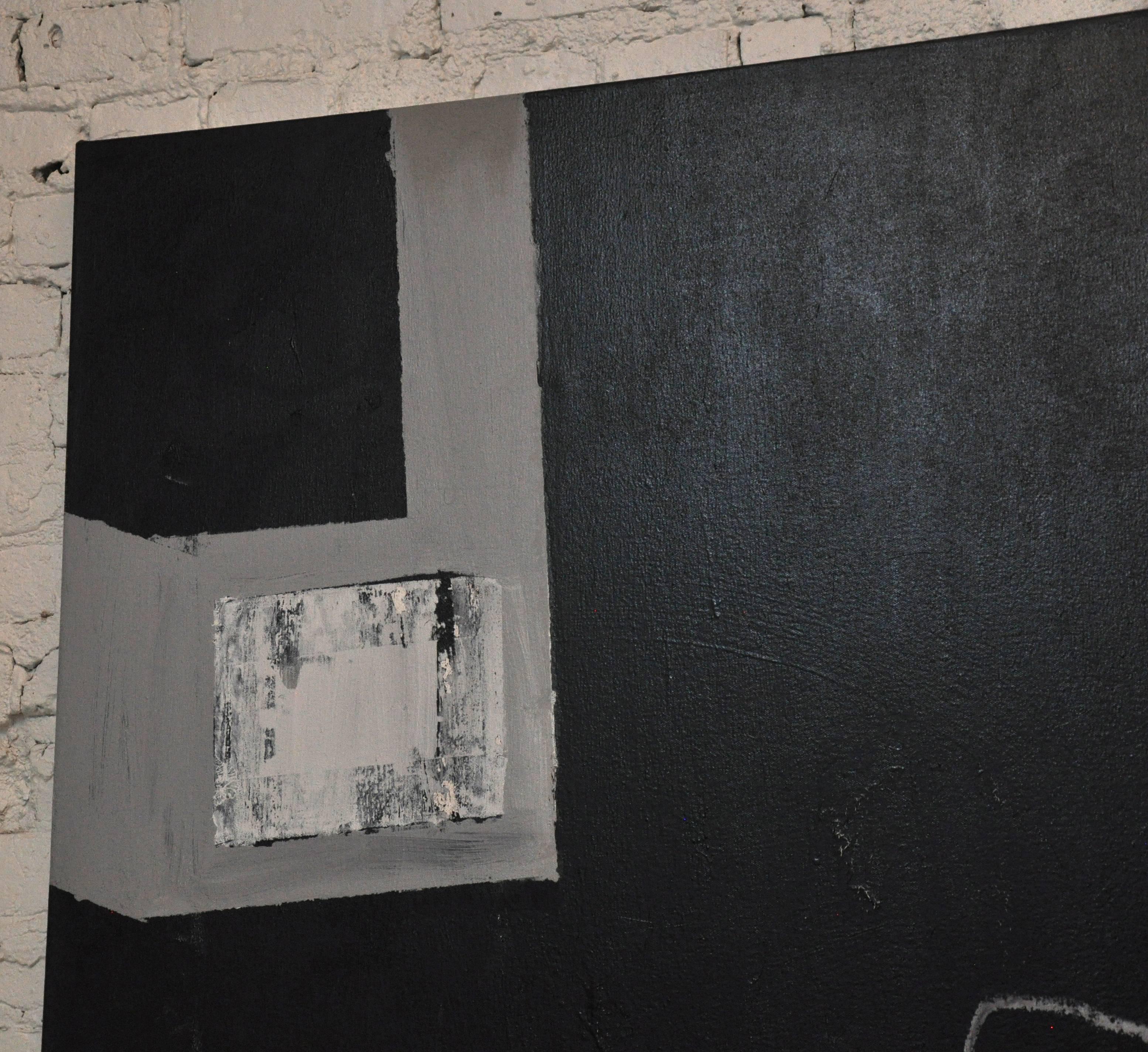 Gemälde ohne Titel auf Leinwand von Greg Dickerson, 21. Jahrhundert im Zustand „Hervorragend“ in Chicago, IL