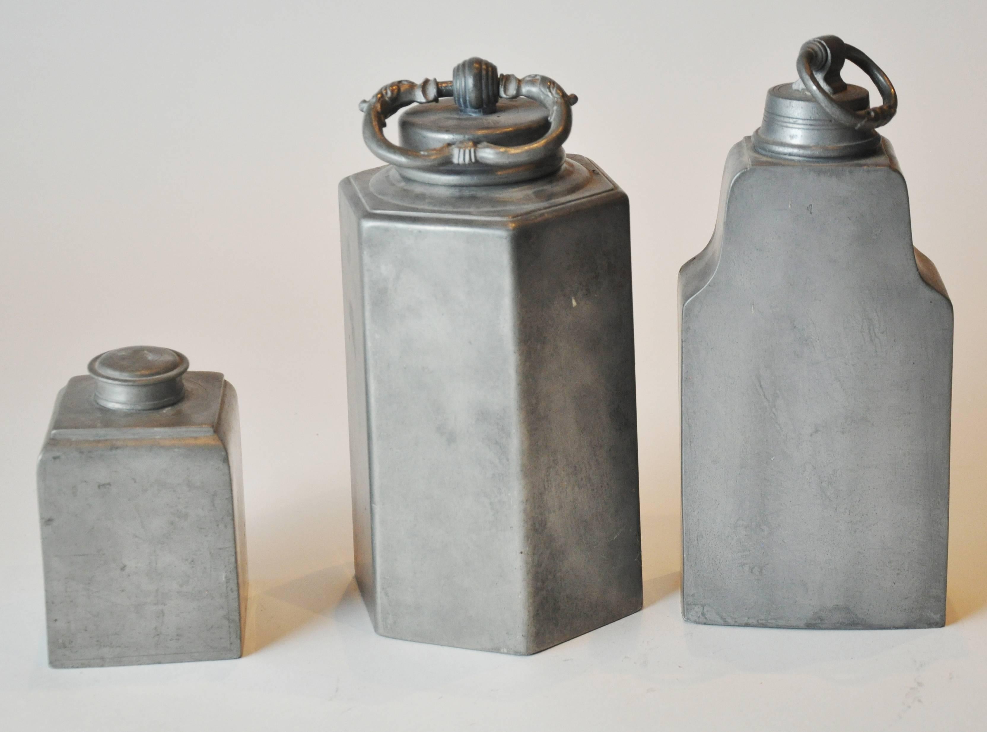 19th Century German Pewter Collection 1